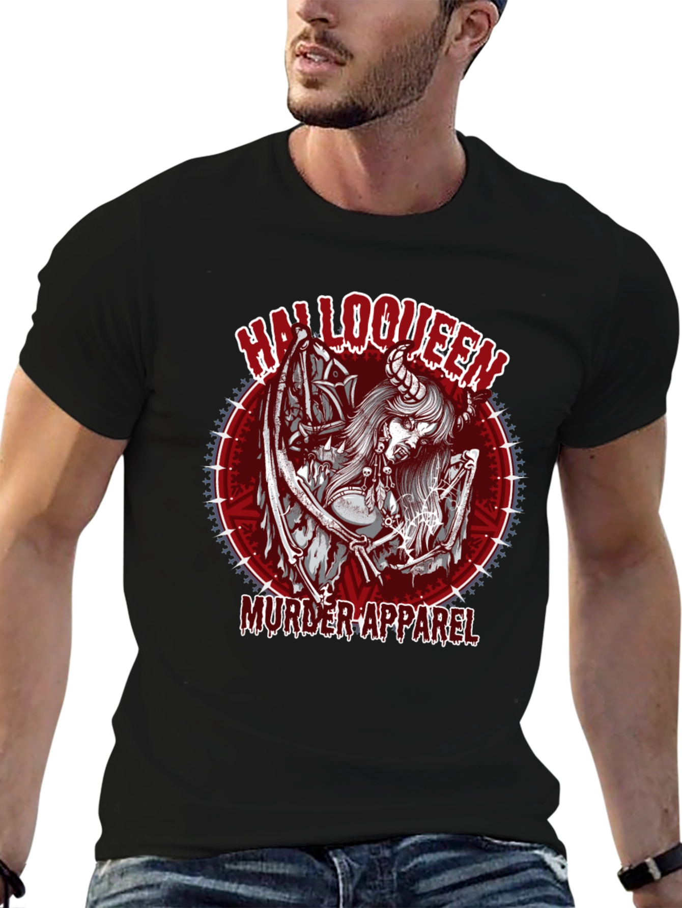 Hallowqueen Murder Apparel Graphic T-Shirt