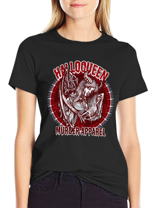 Hallowqueen Murder Apparel Graphic T-Shirt