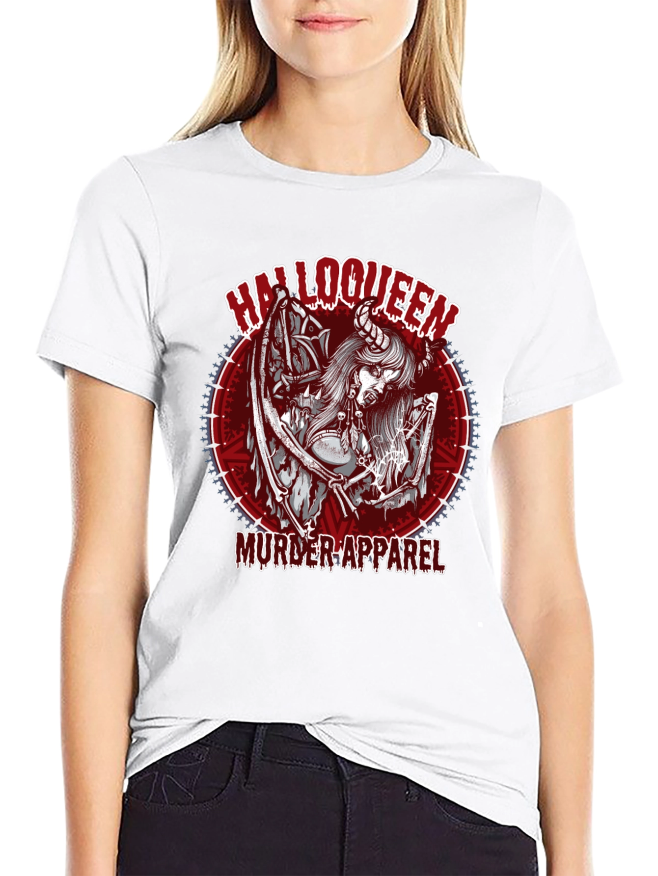 Hallowqueen Murder Apparel Graphic T-Shirt