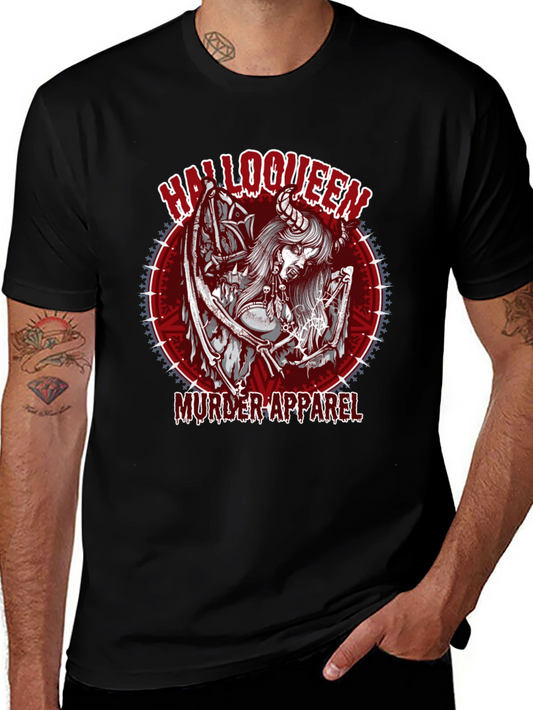 Hallowqueen Murder Apparel Graphic T-Shirt