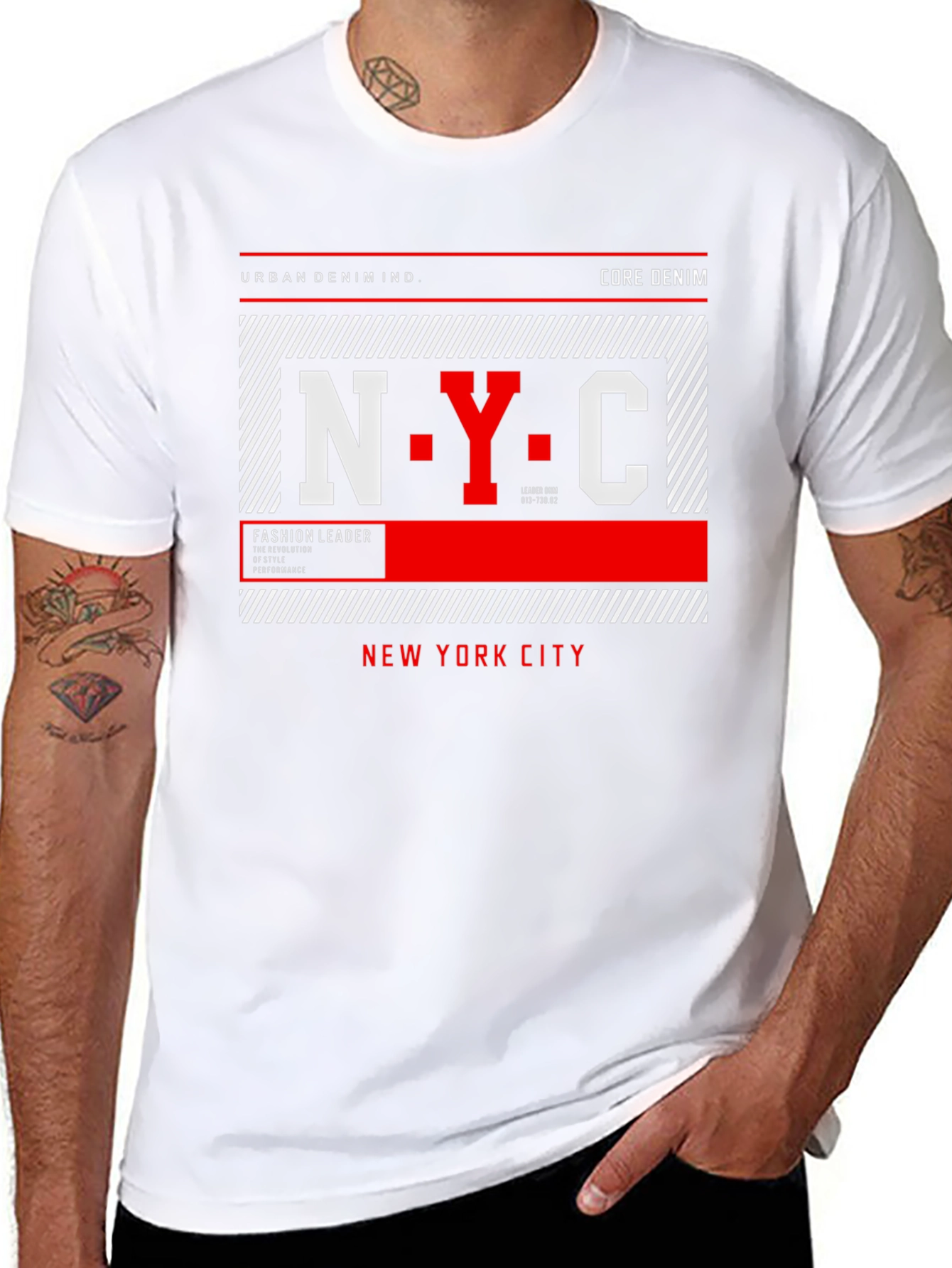 NYC Graphic Print Black T-Shirt