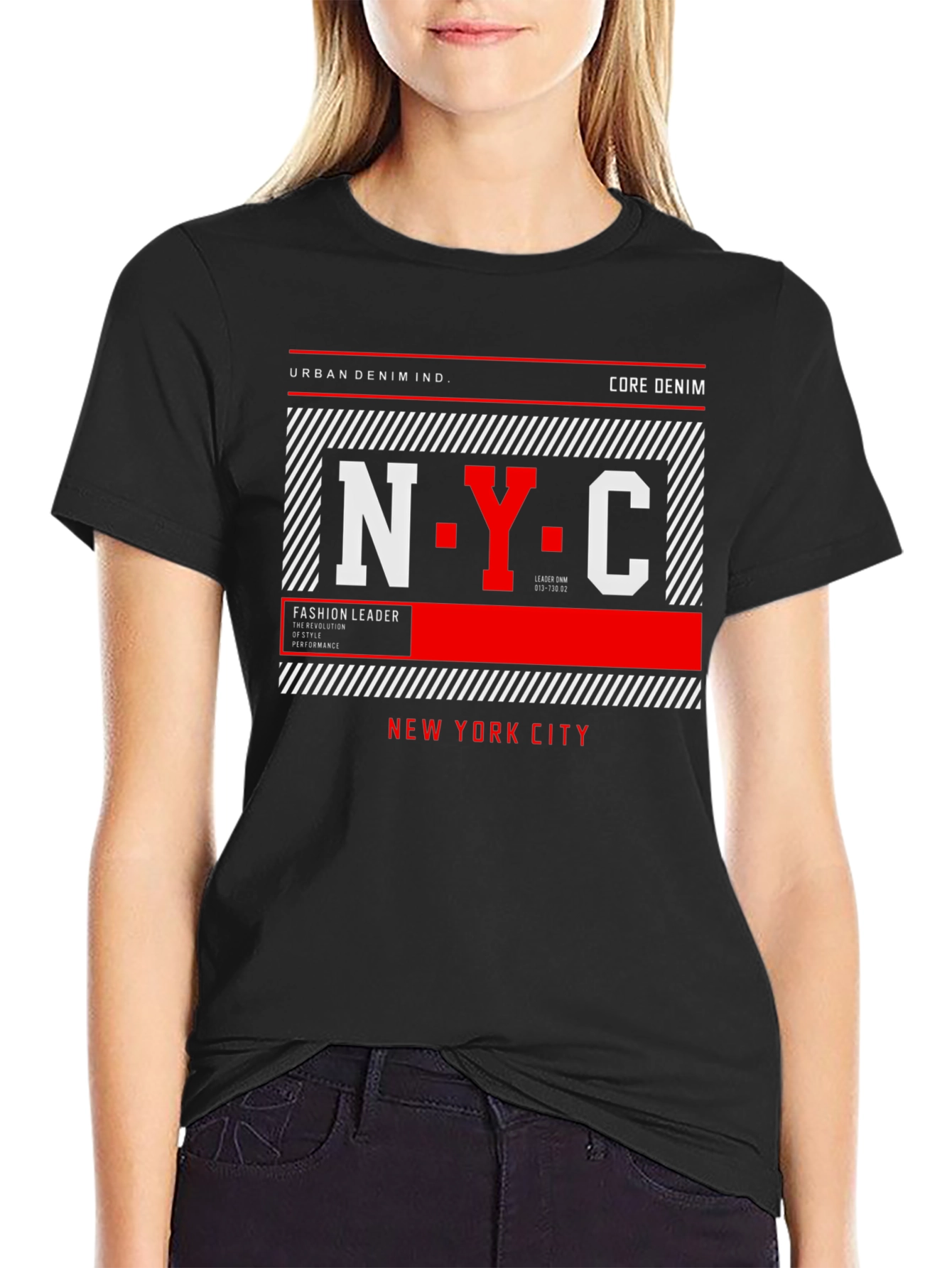 NYC Graphic Print Black T-Shirt
