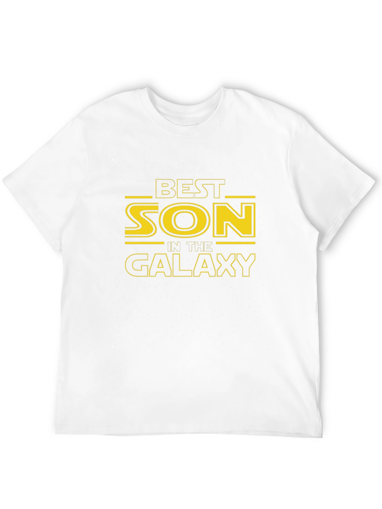 Best Son in the Galaxy Black Graphic T-Shirt