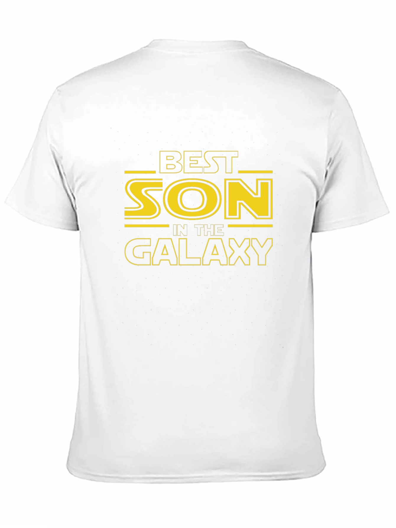 Best Son in the Galaxy Black Graphic T-Shirt