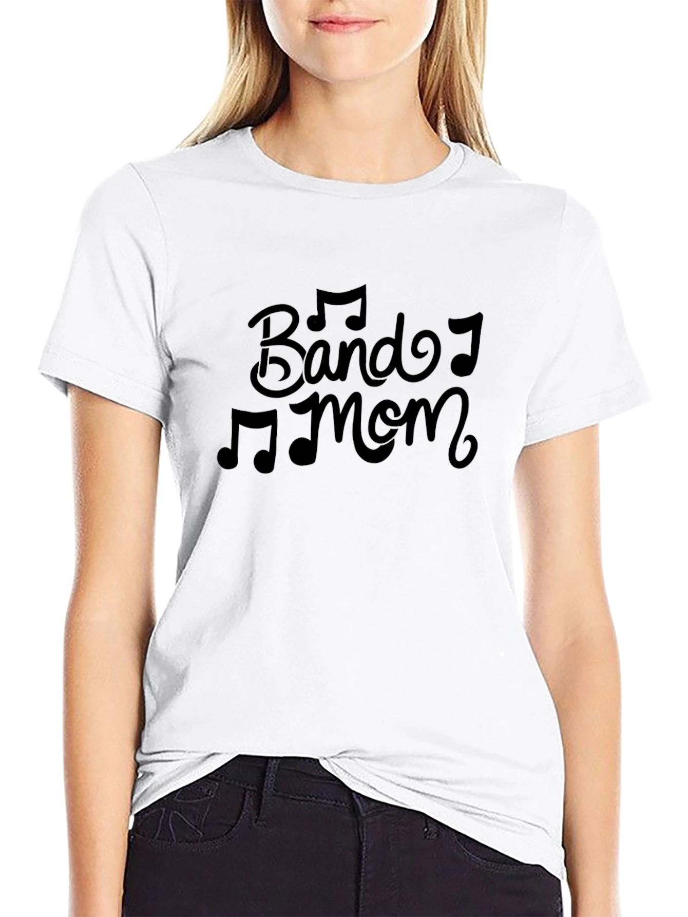 Band Mom Music Note T-Shirt