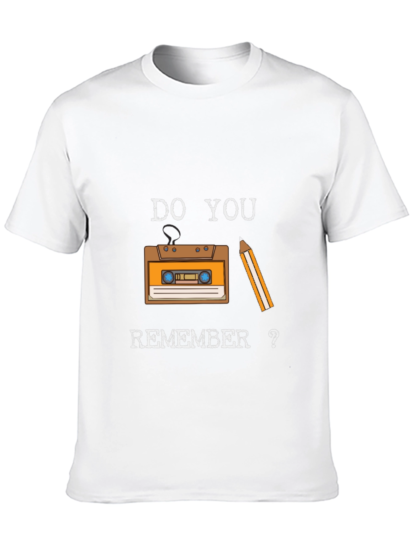 Retro Cassette Tape Graphic Tee - Do You Remember?
