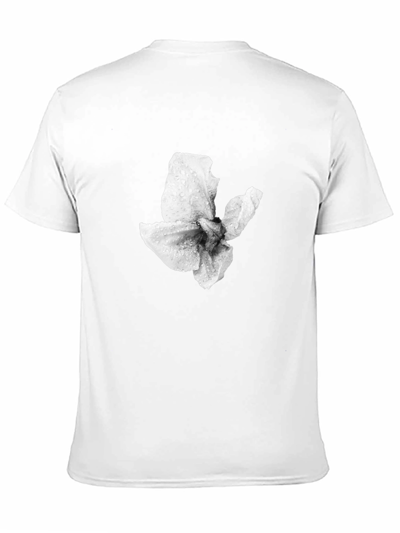 Abstract Flower Graphic T-Shirt