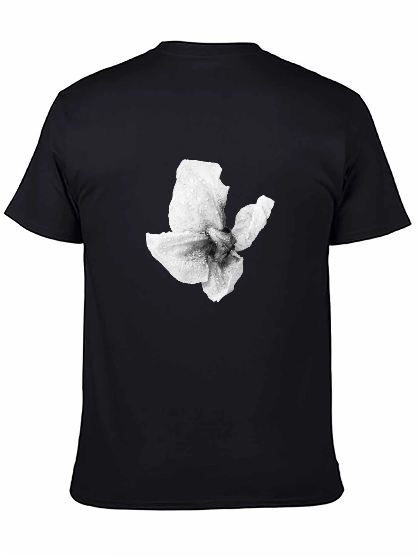 Abstract Flower Graphic T-Shirt