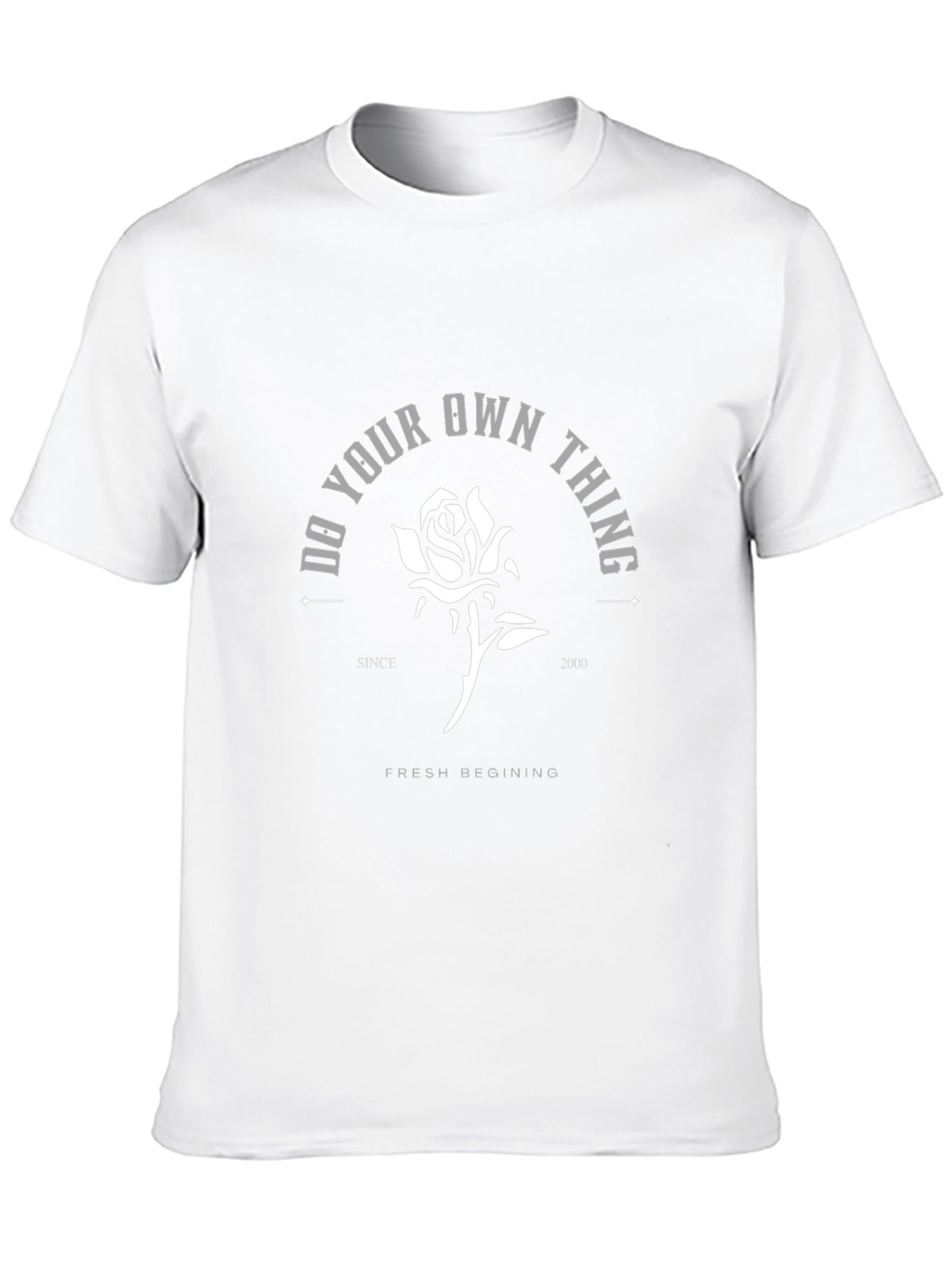 Do Your Own Thing Graphic Tee - Black