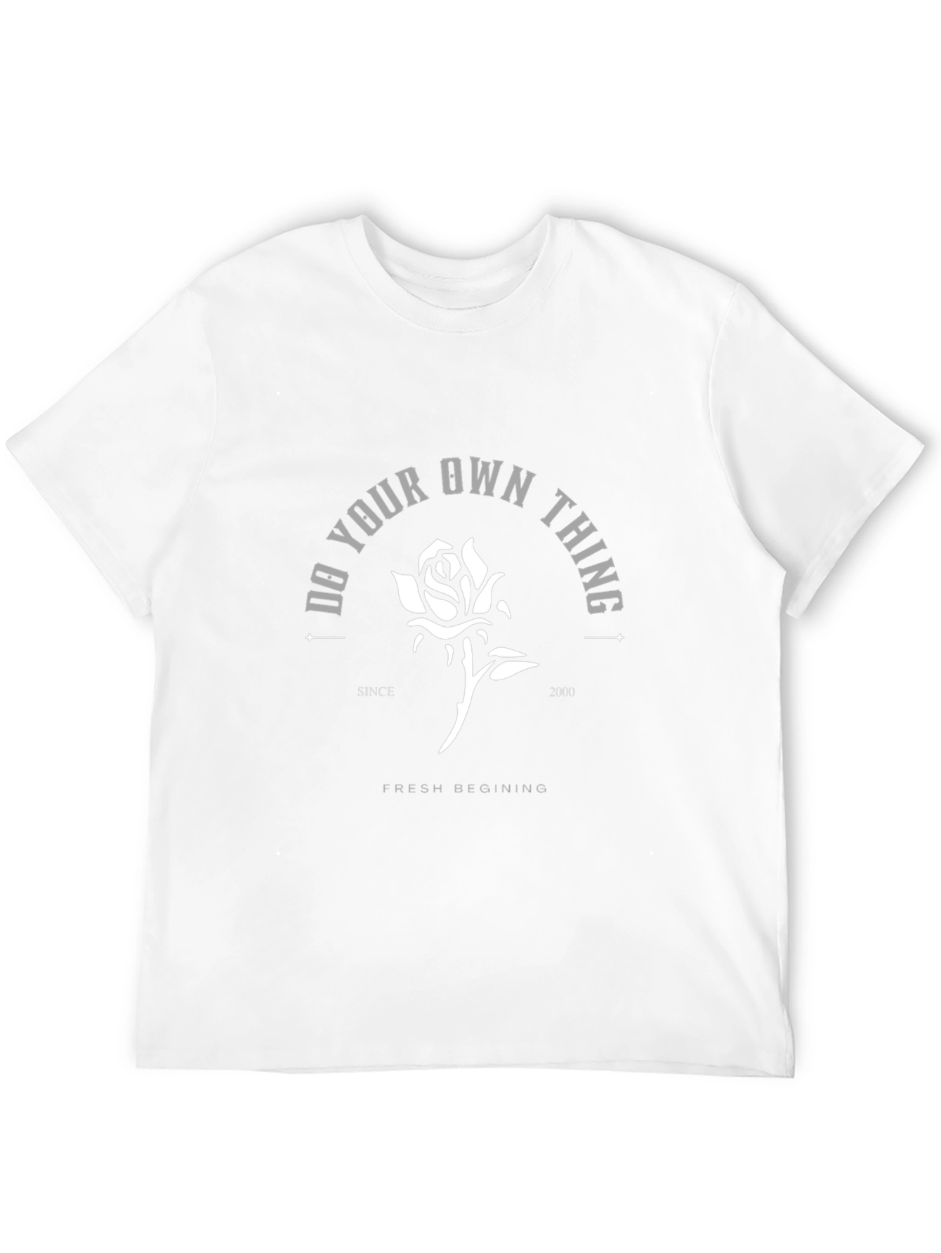 Do Your Own Thing Graphic Tee - Black