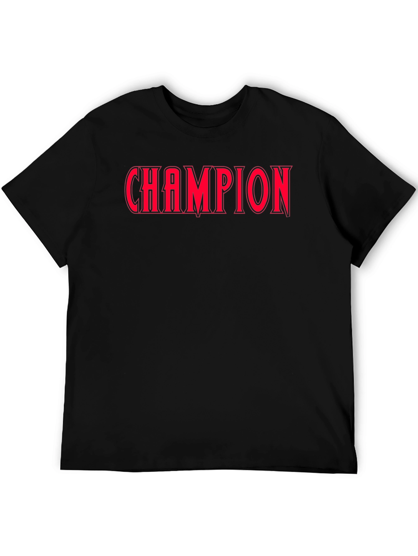 Champion Graphic Tee - Bold Red Print