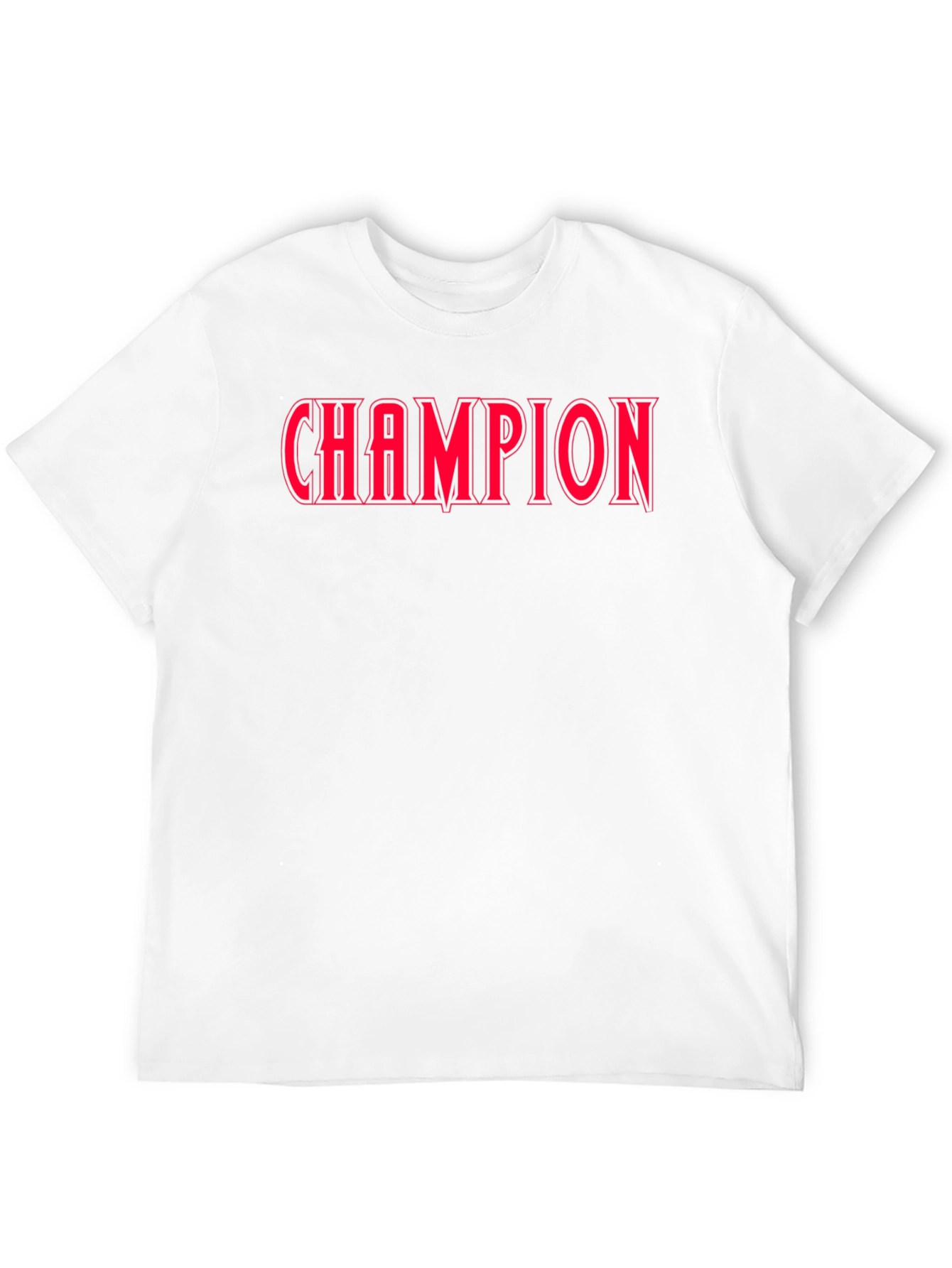 Champion Graphic Tee - Bold Red Print