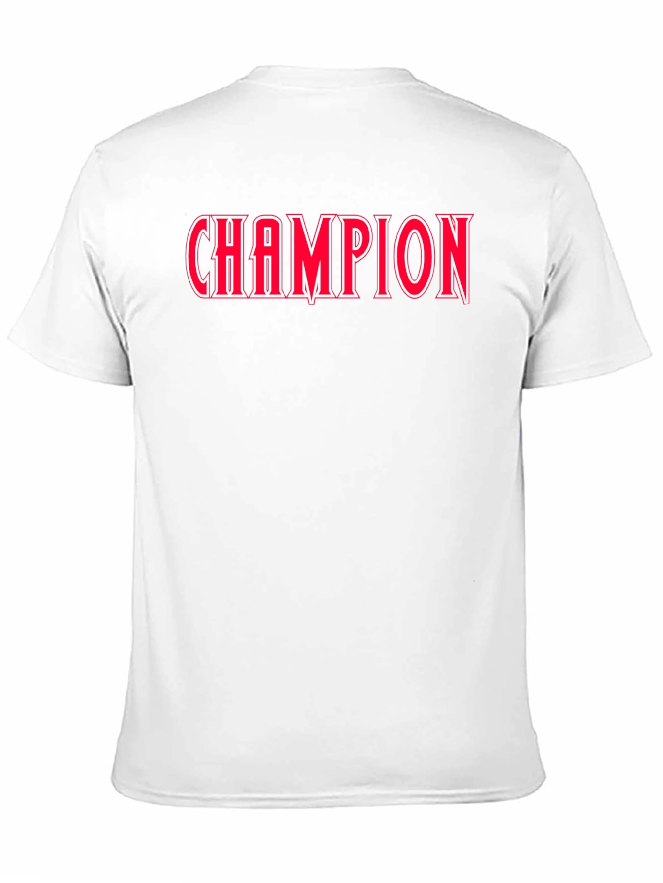 Champion Graphic Tee - Bold Red Print