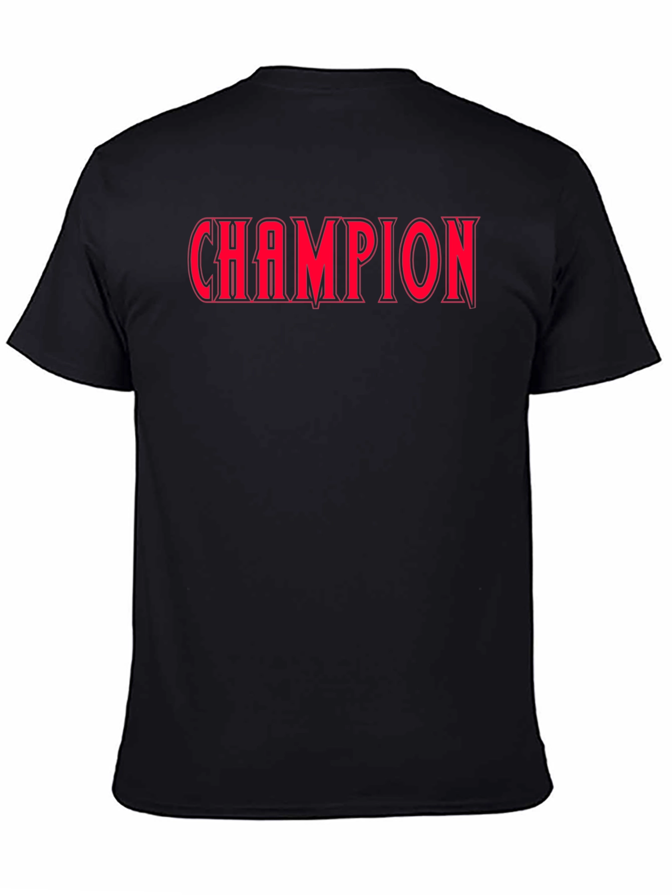 Champion Graphic Tee - Bold Red Print
