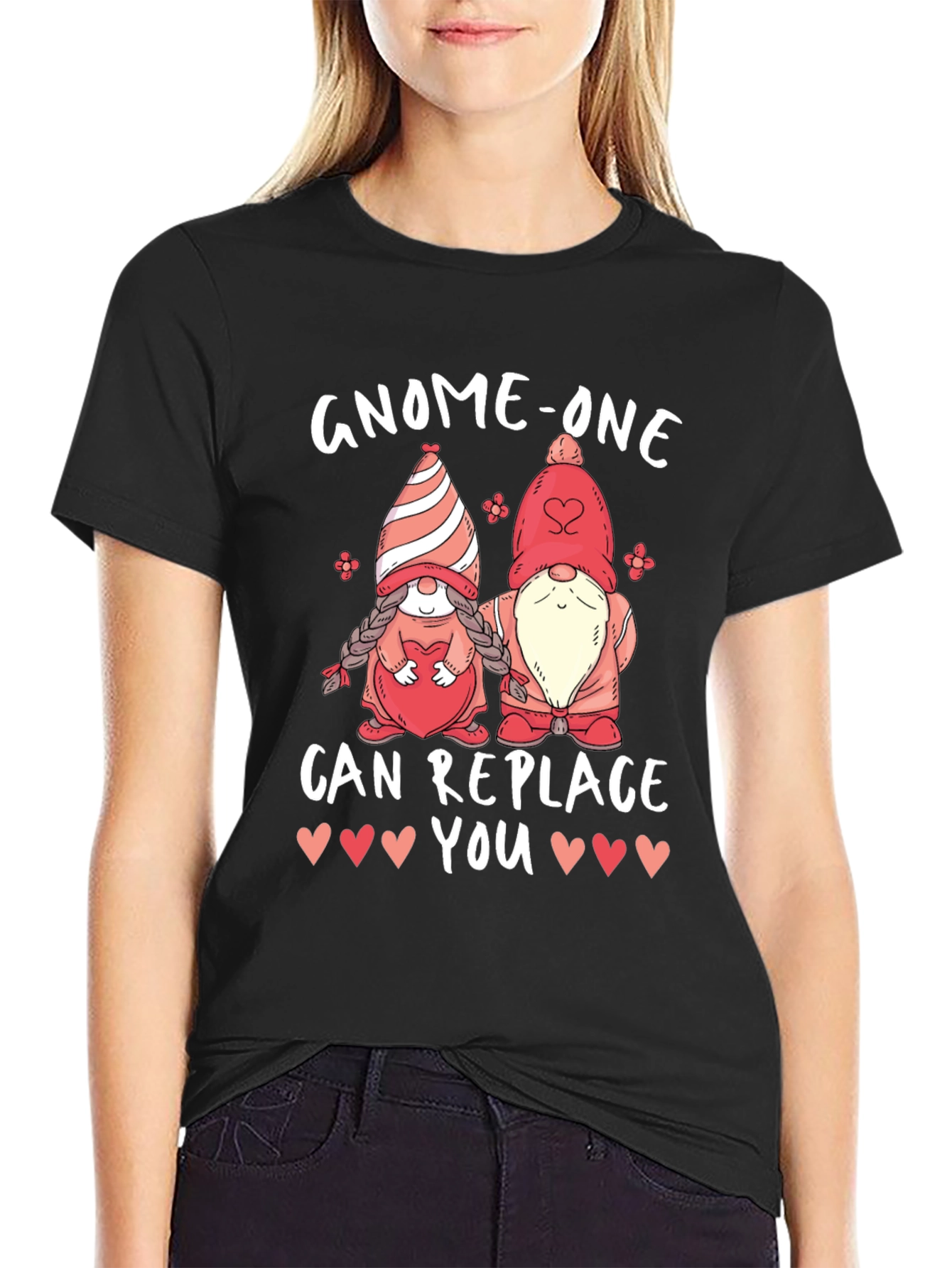 Gnome-One Can Replace You Valentines Day T-Shirt