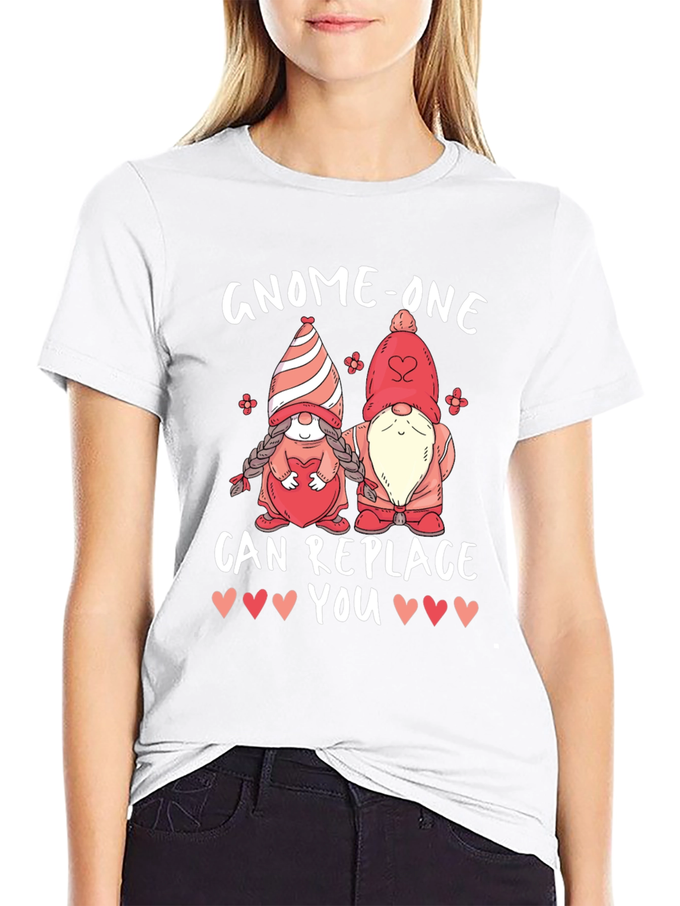Gnome-One Can Replace You Valentines Day T-Shirt