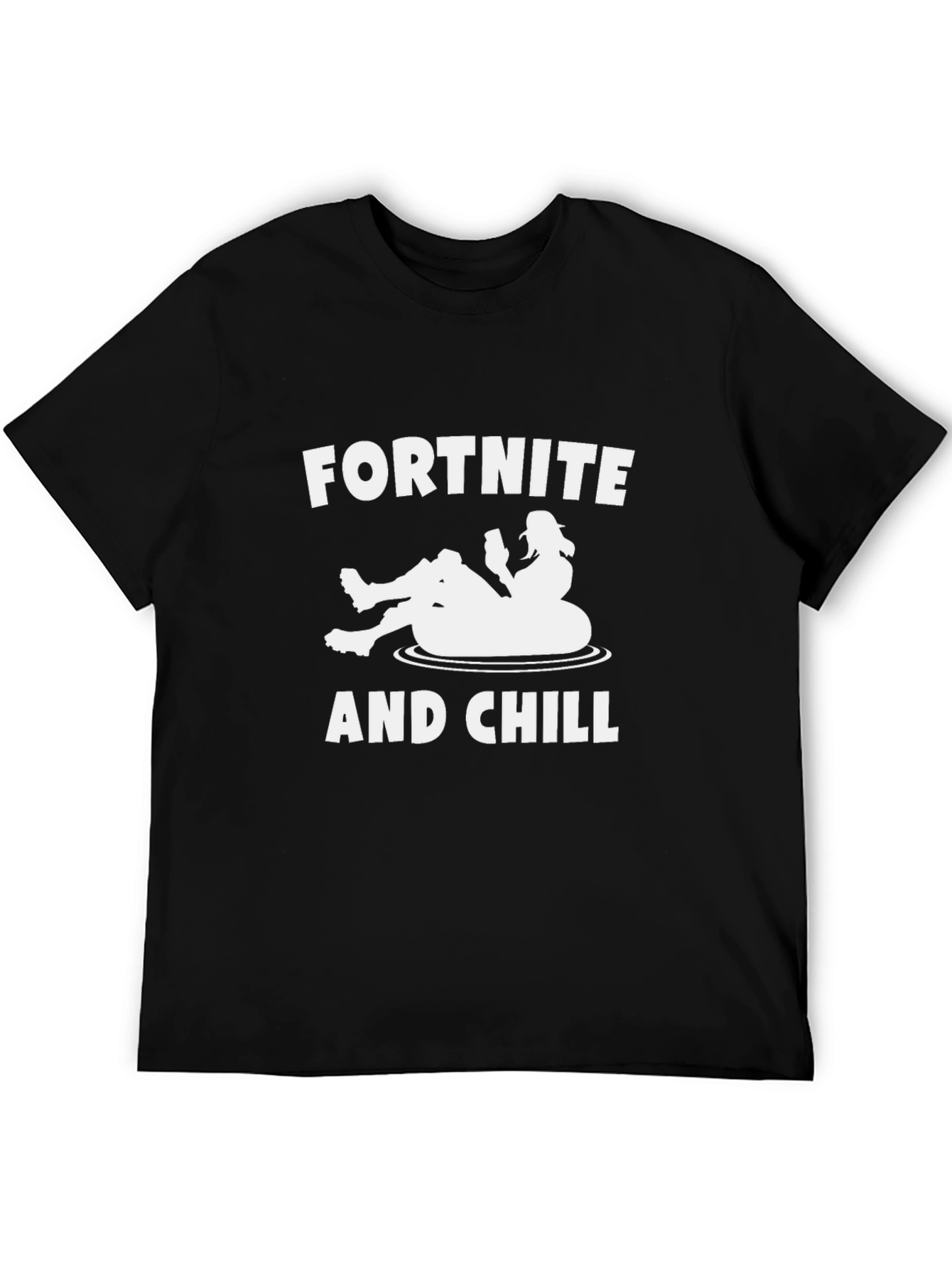 Fortnite and Chill Graphic T-Shirt
