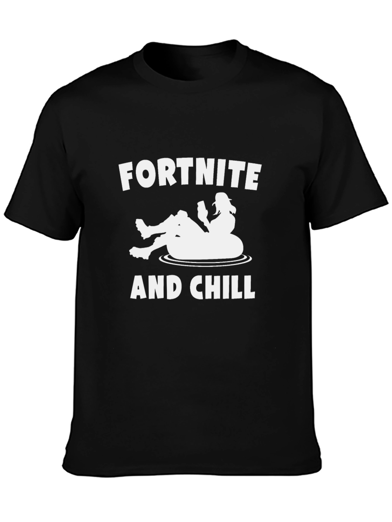 Fortnite and Chill Graphic T-Shirt