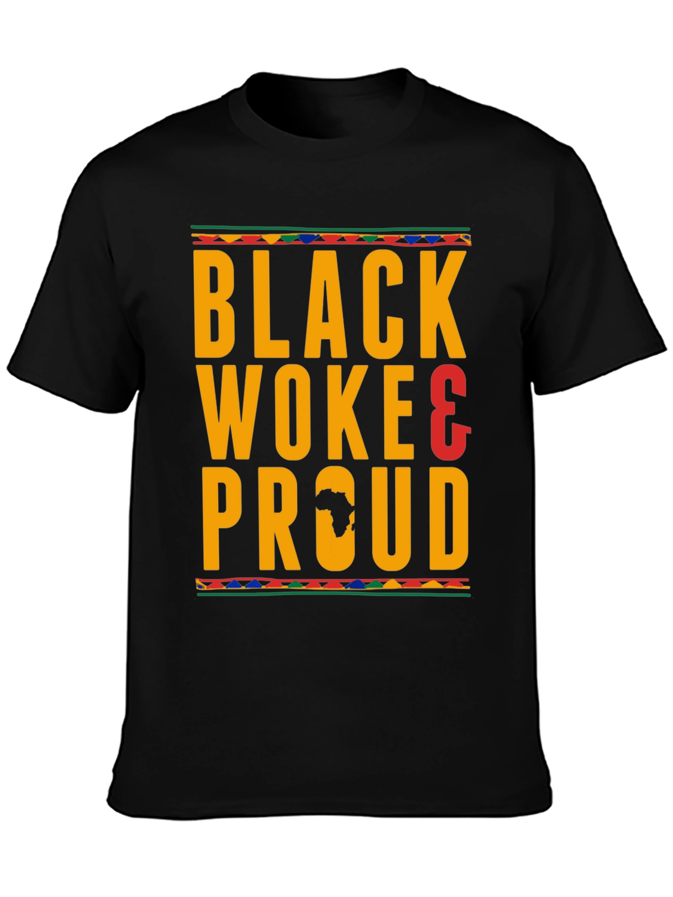 Black Woke & Proud Graphic Tee