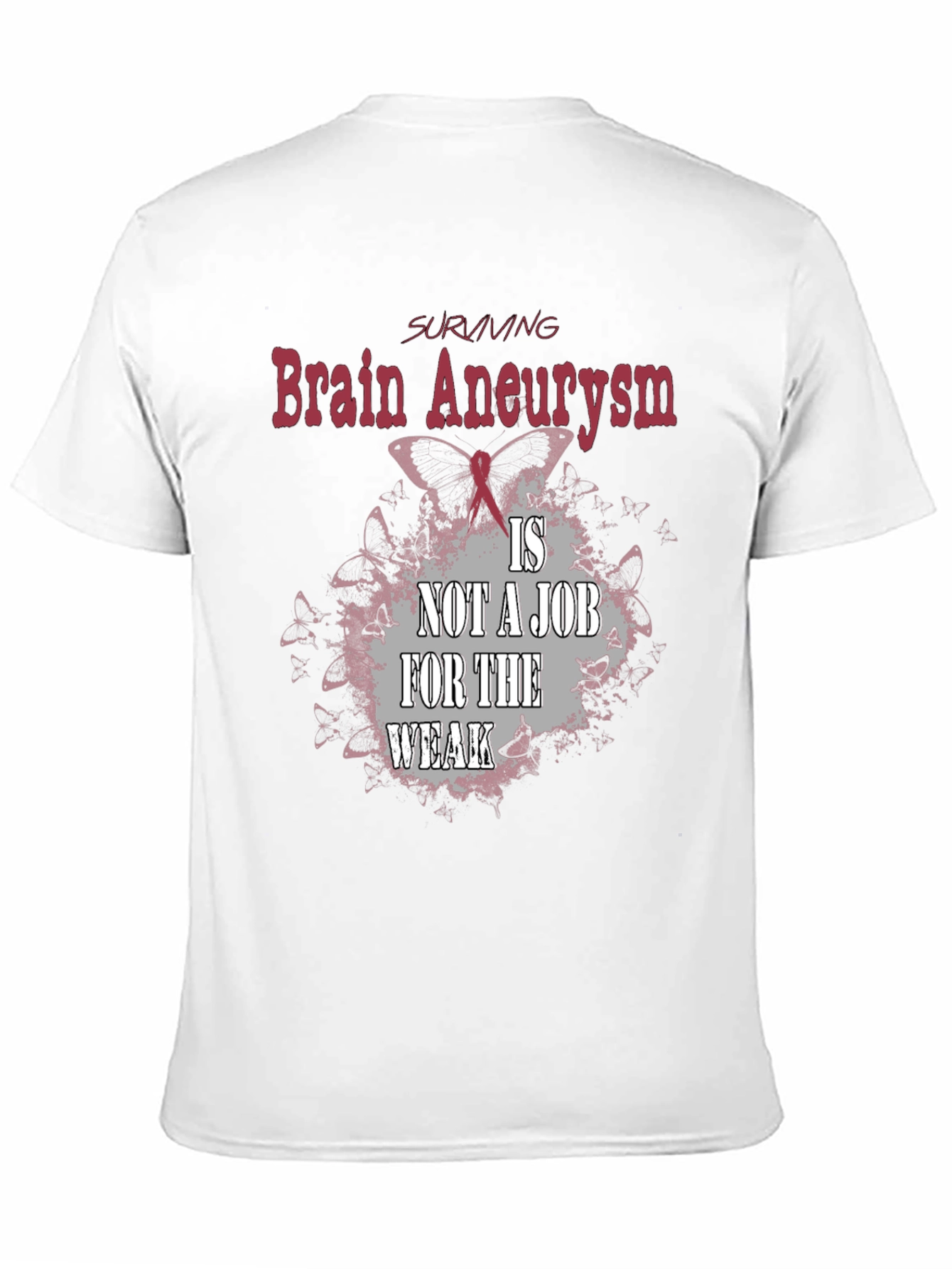 Brain Aneurysm Survivor T-Shirt - Black