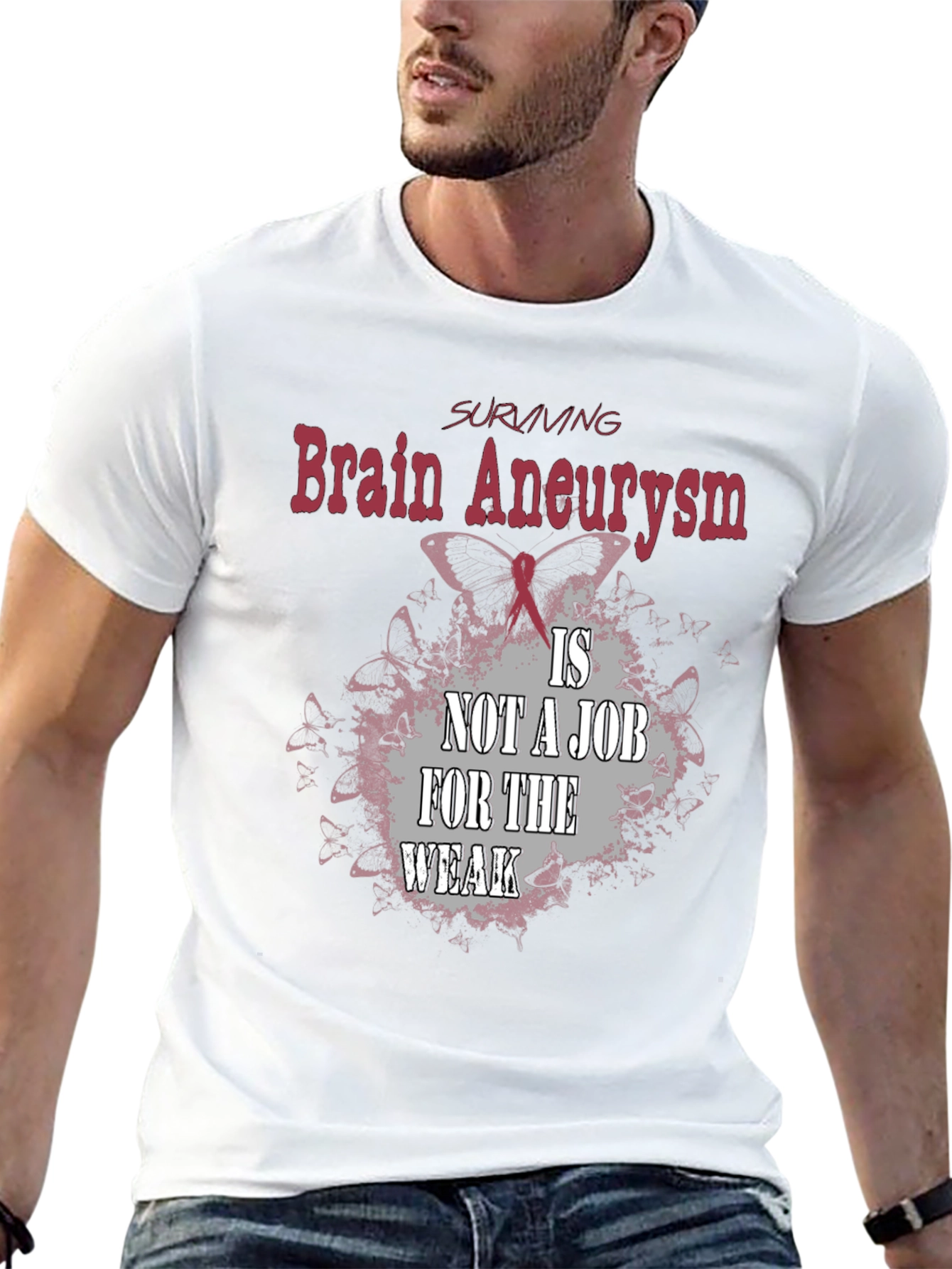 Brain Aneurysm Survivor T-Shirt - Black