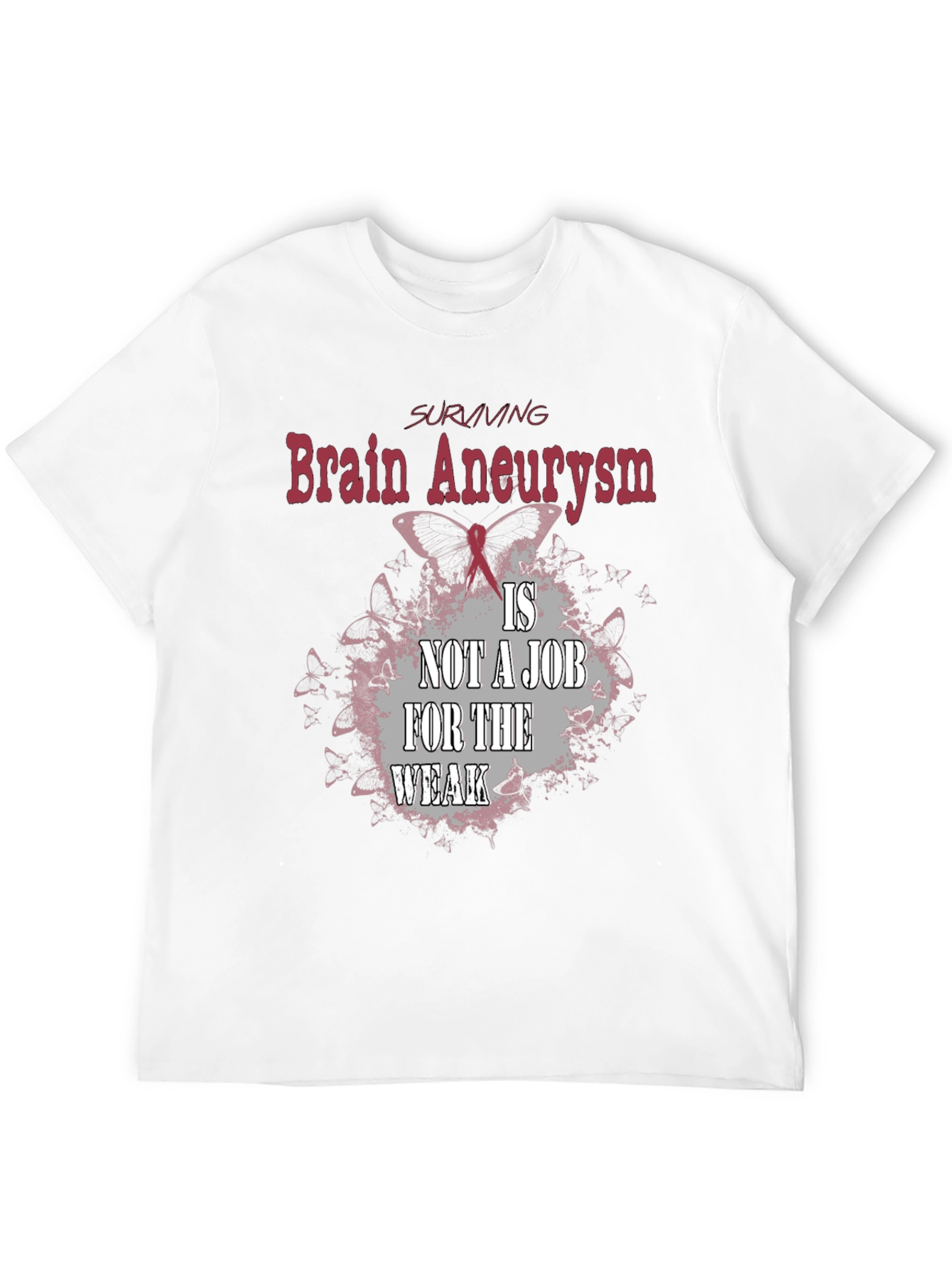 Brain Aneurysm Survivor T-Shirt - Black