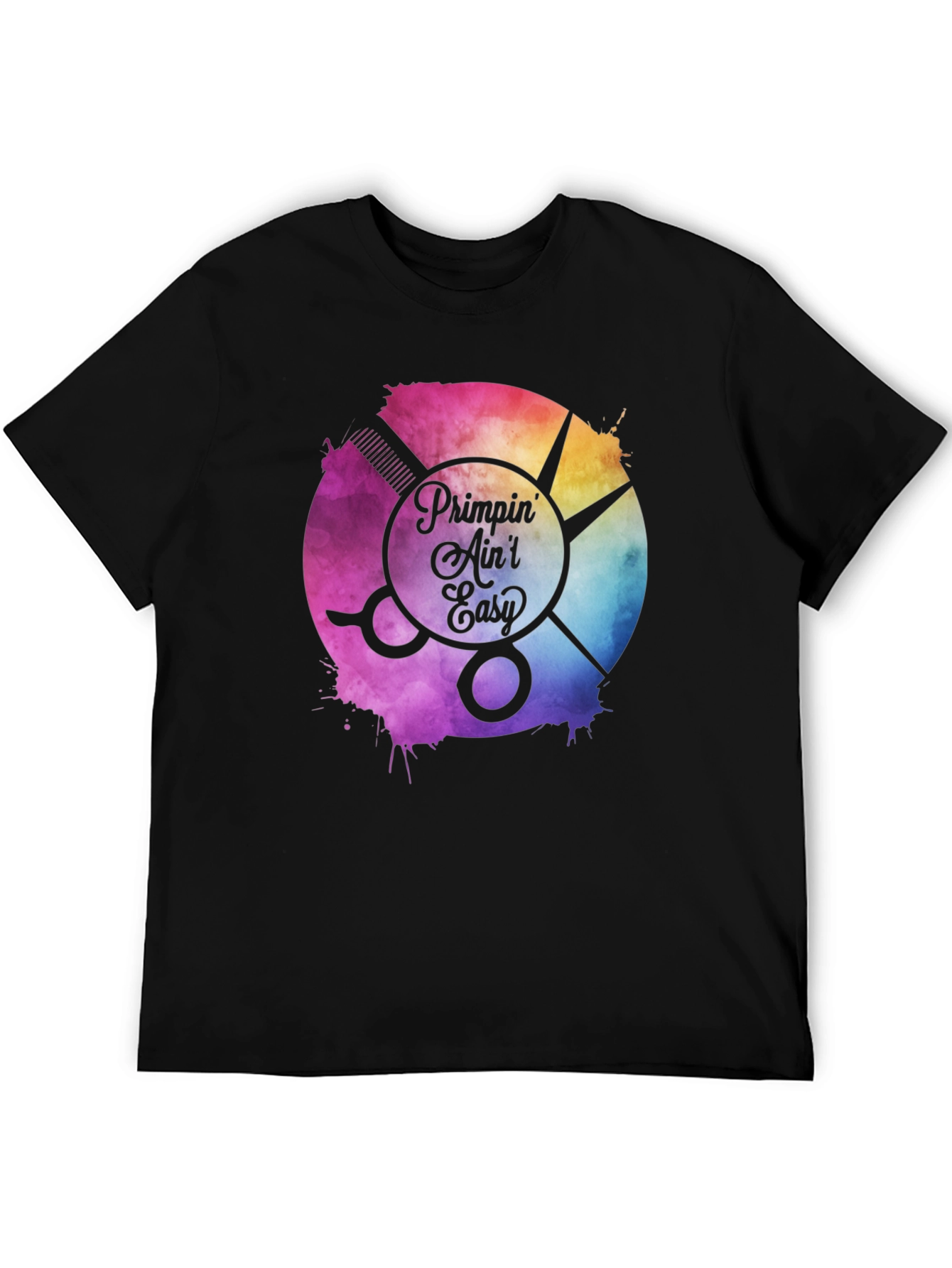 Primpin Aint Easy Barber T-Shirt