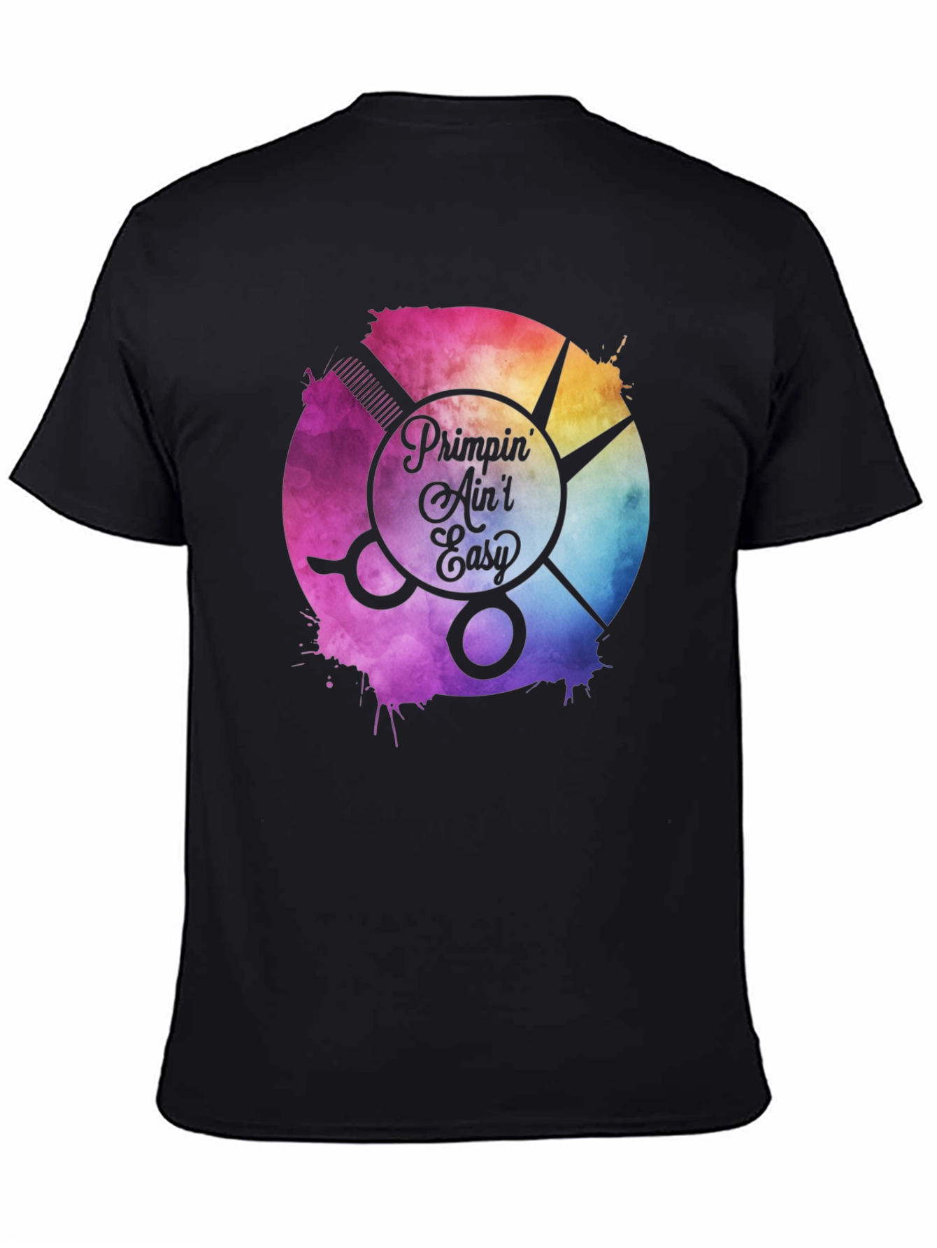 Primpin Aint Easy Barber T-Shirt