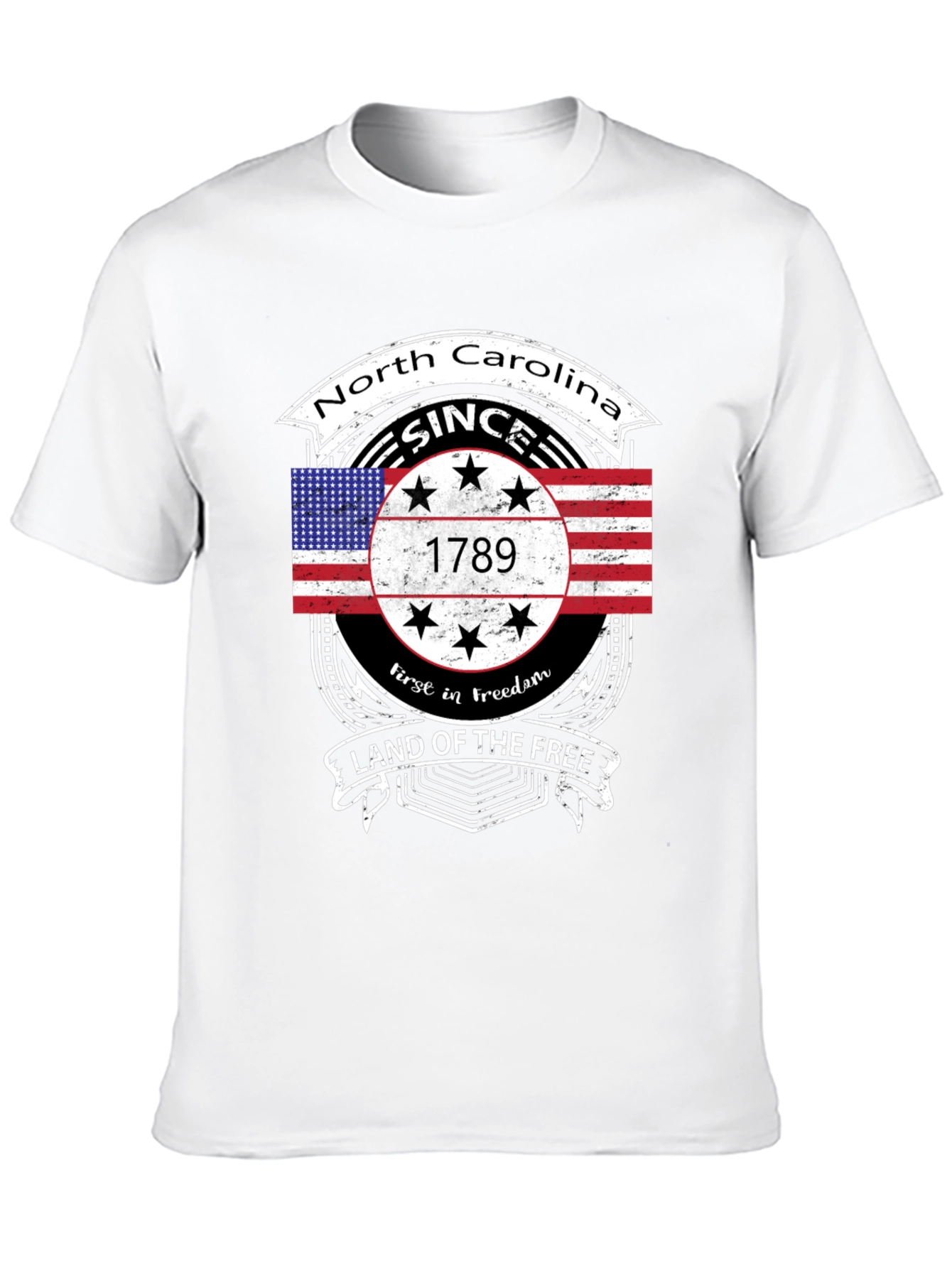 North Carolina Land of the Free T-Shirt