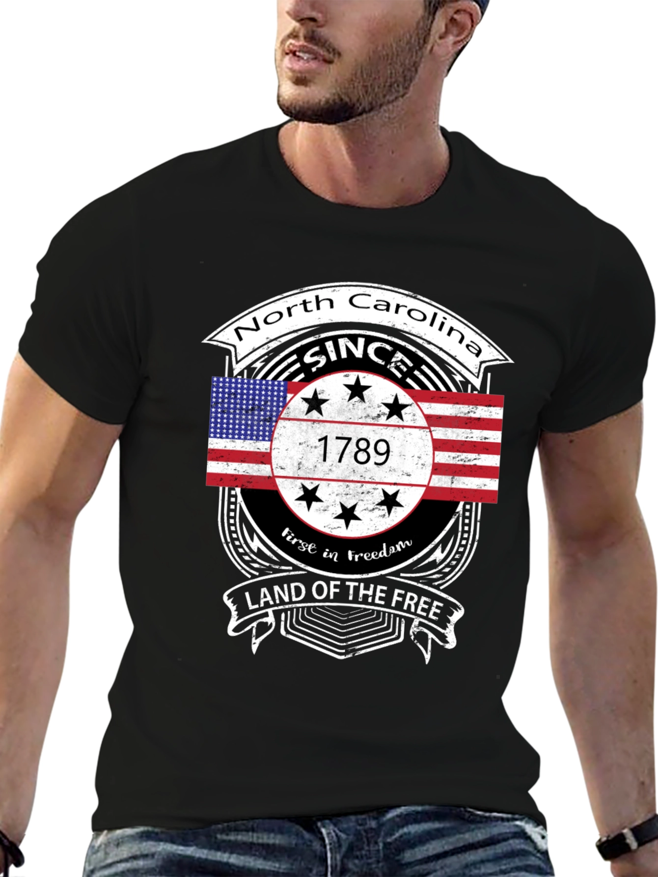 North Carolina Land of the Free T-Shirt