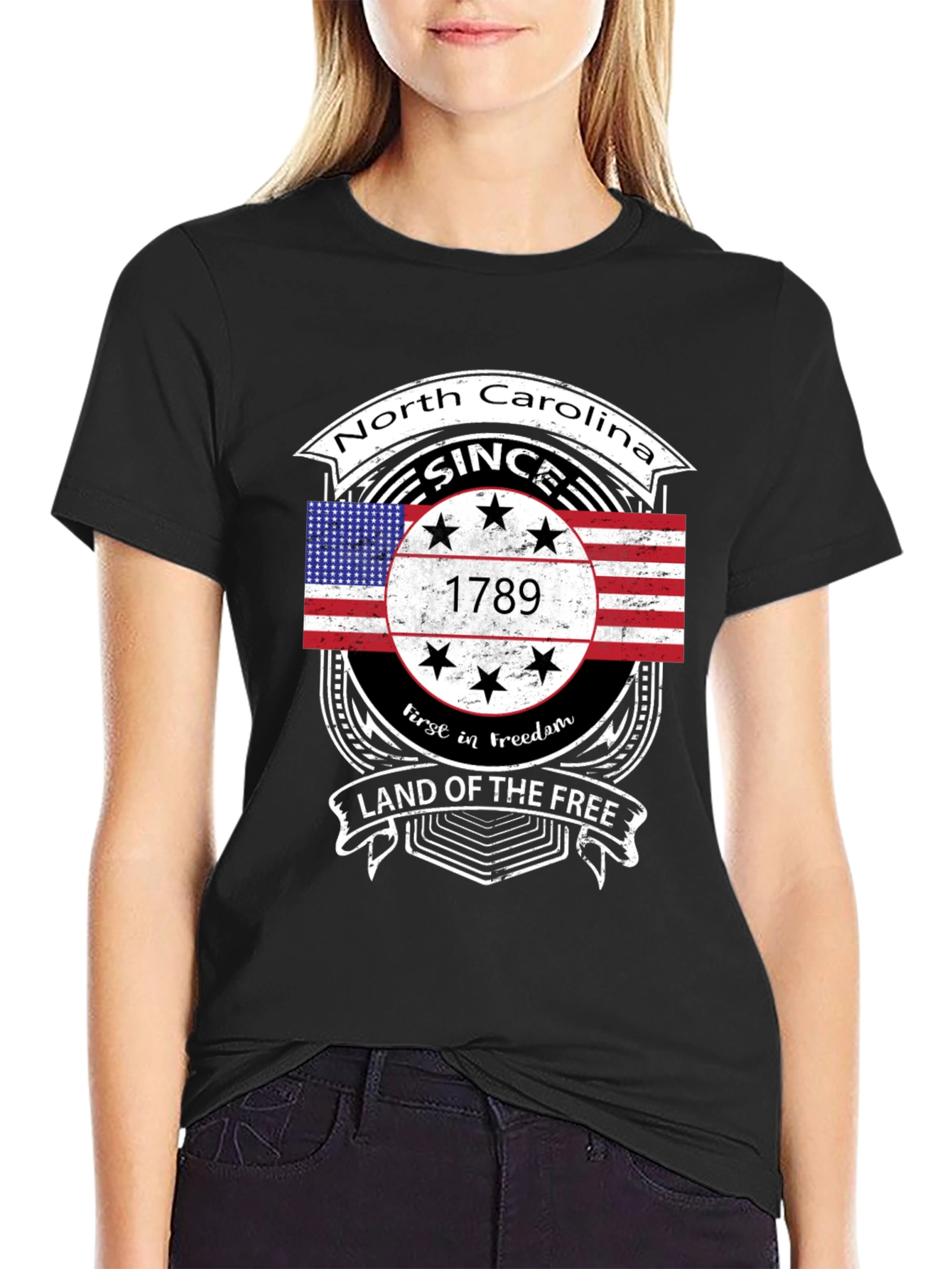North Carolina Land of the Free T-Shirt