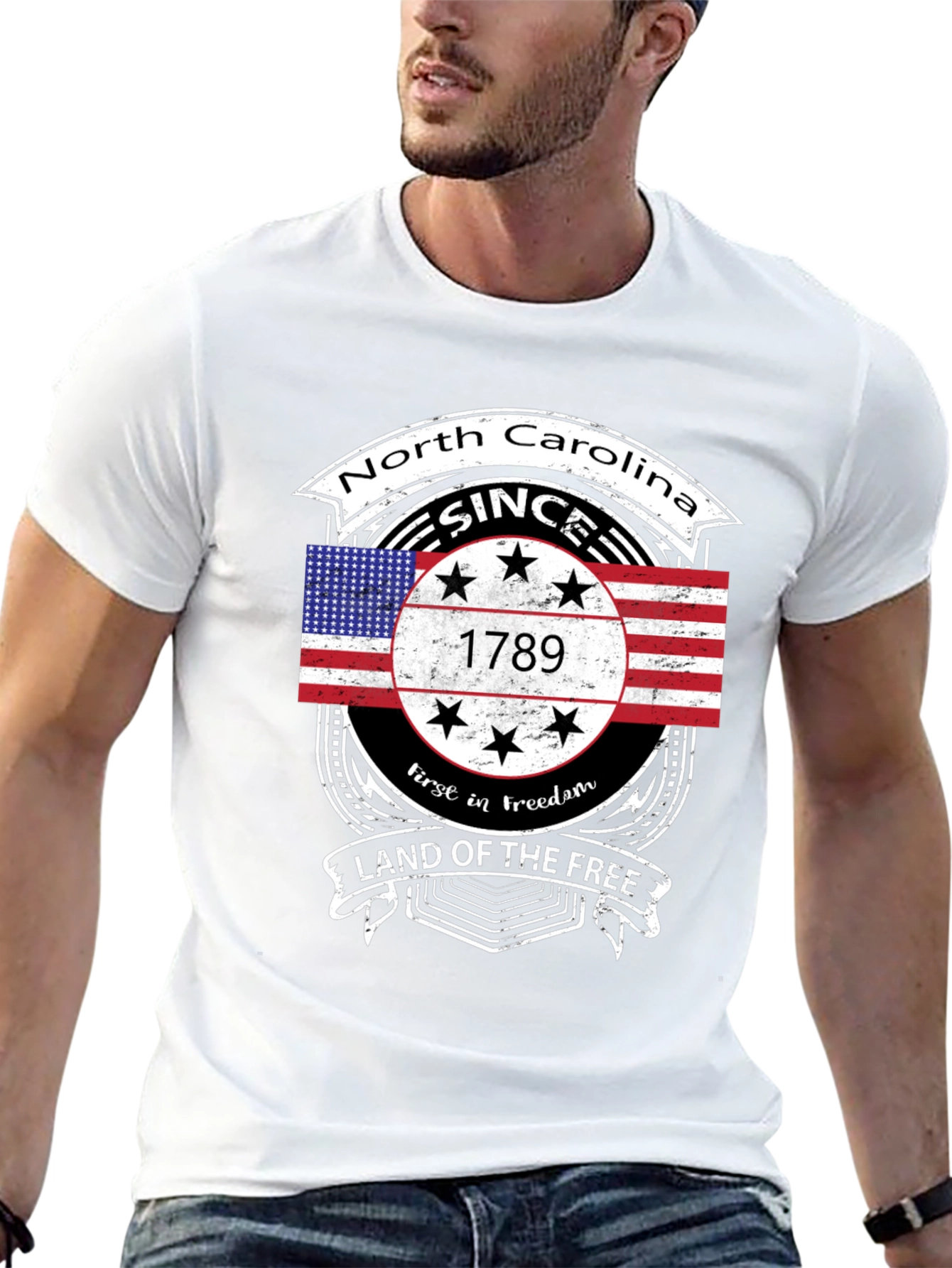 North Carolina Land of the Free T-Shirt