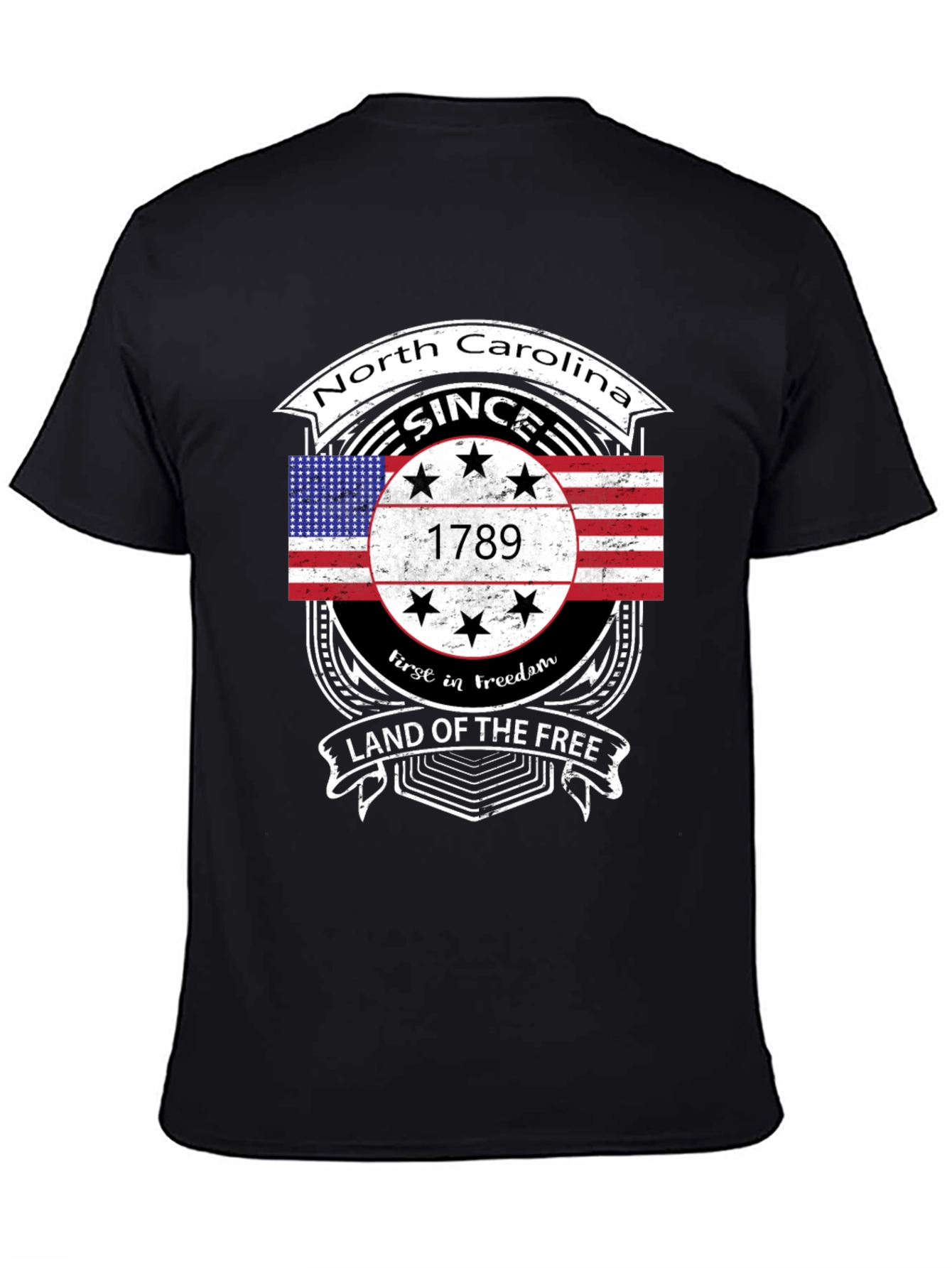North Carolina Land of the Free T-Shirt