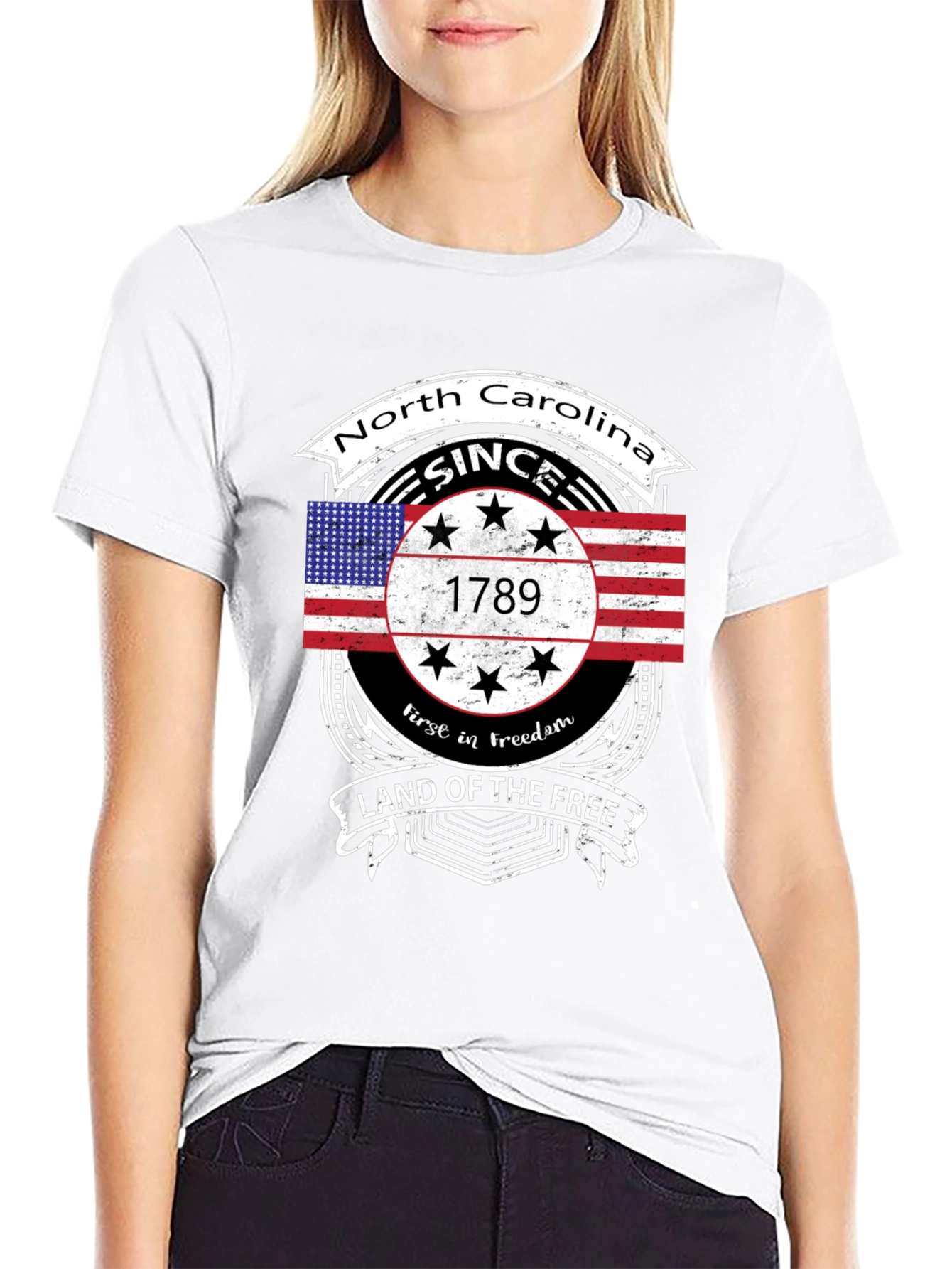 North Carolina Land of the Free T-Shirt