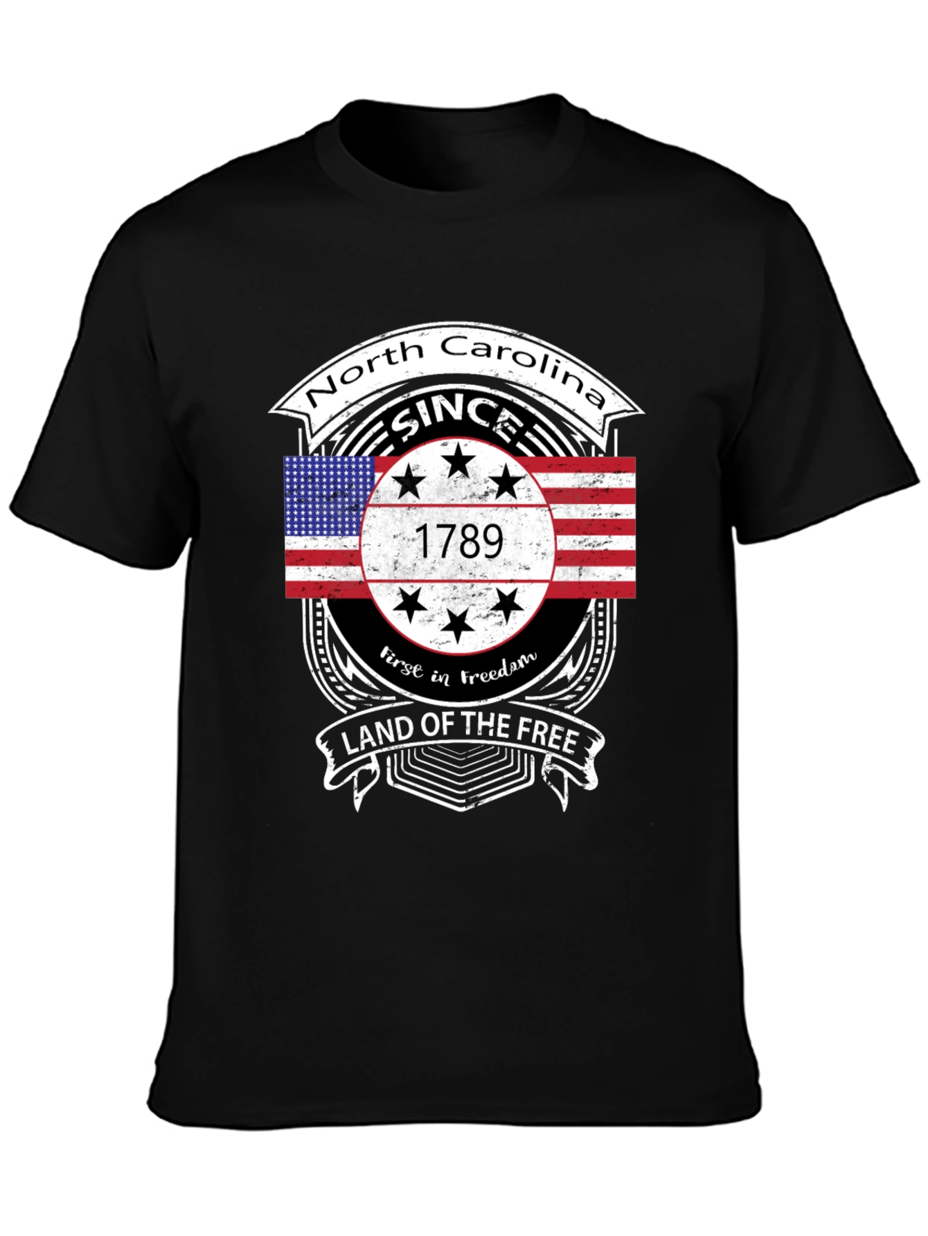 North Carolina Land of the Free T-Shirt