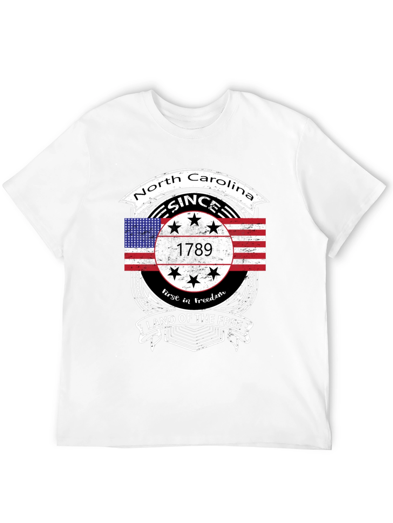 North Carolina Land of the Free T-Shirt