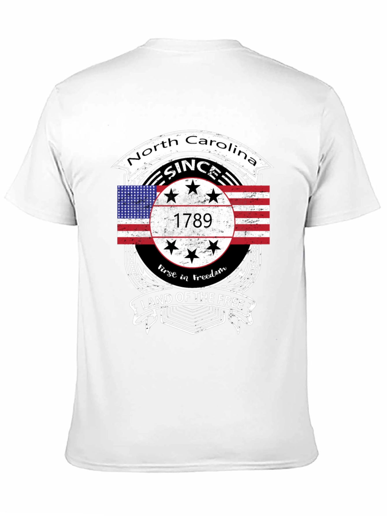 North Carolina Land of the Free T-Shirt