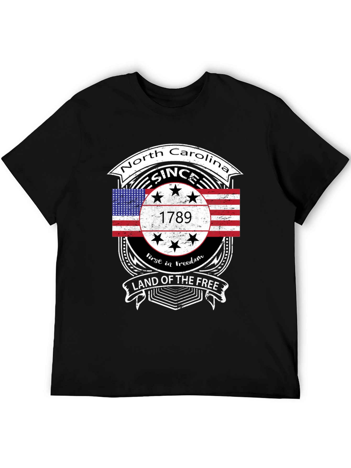 North Carolina Land of the Free T-Shirt