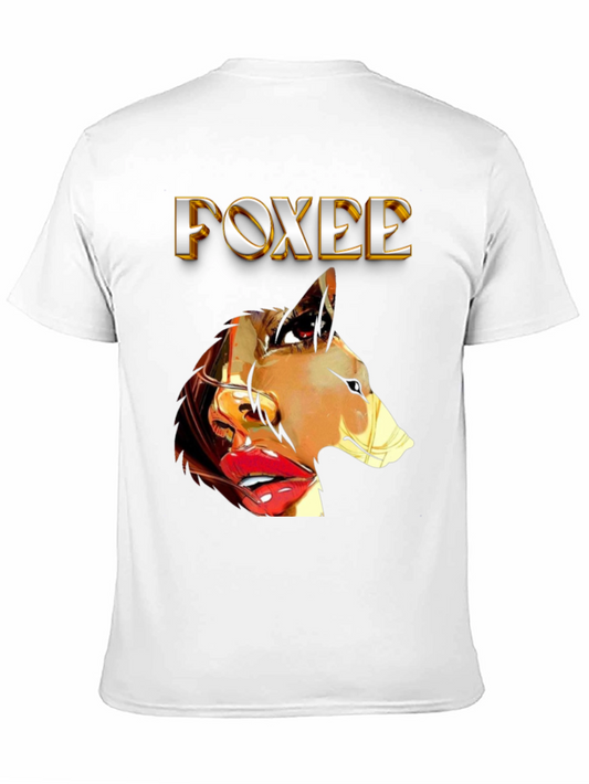 Foxee Graphic Tee - Unique Womens Portrait T-Shirt