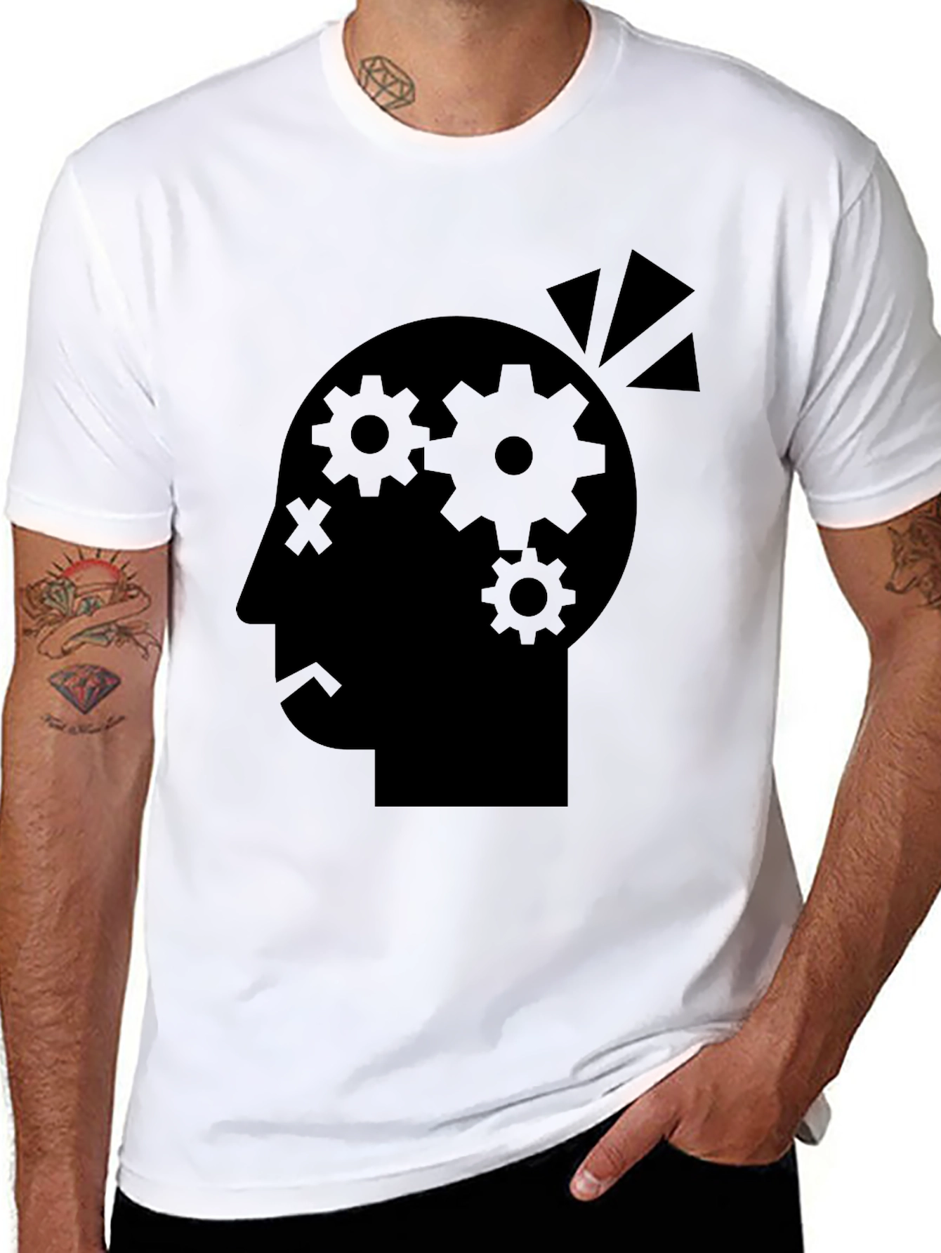 Cogito T-Shirt - Gears in Mind Graphic Tee