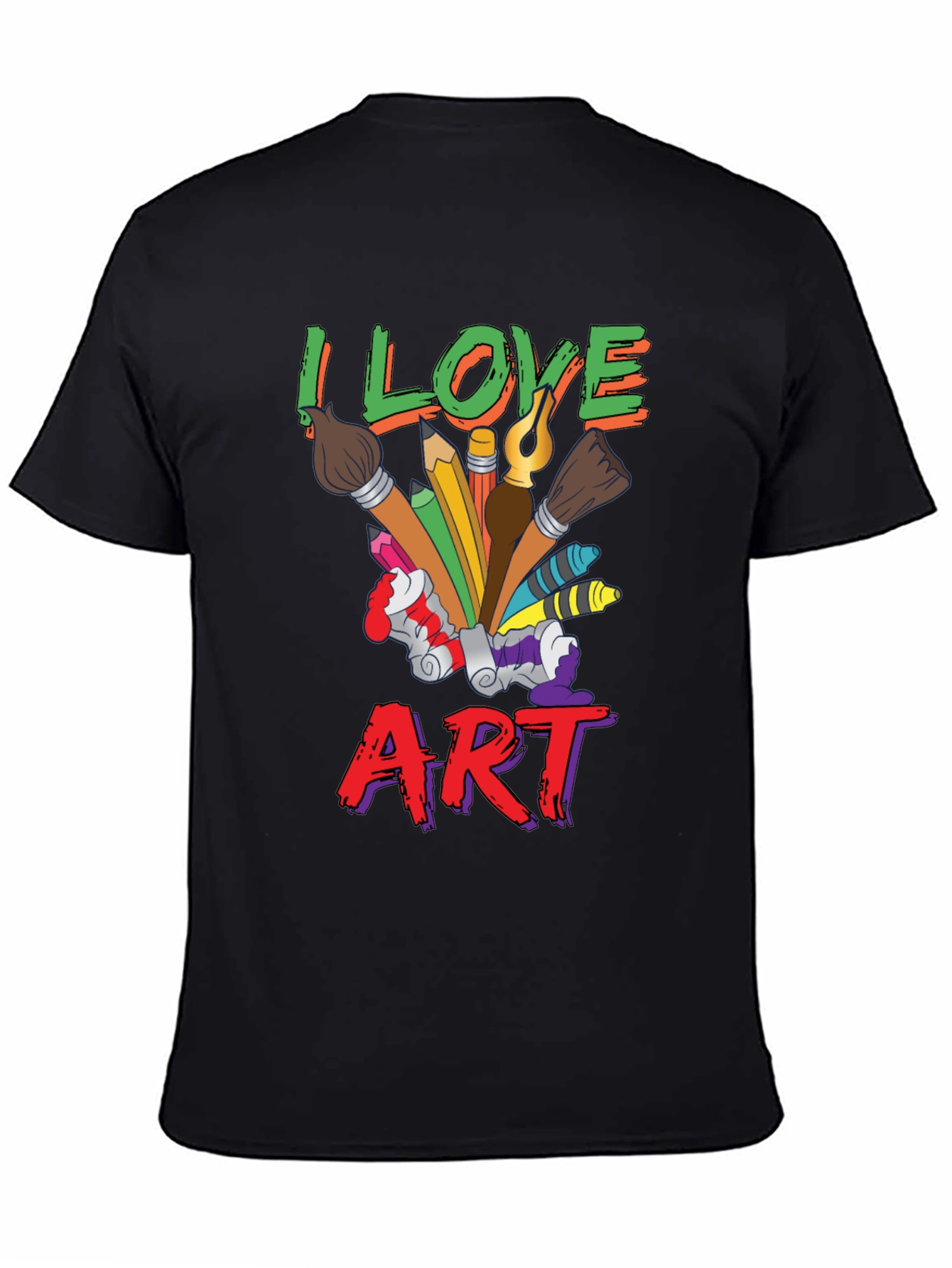 I Love Art T-Shirt - Artist Graphic Tee