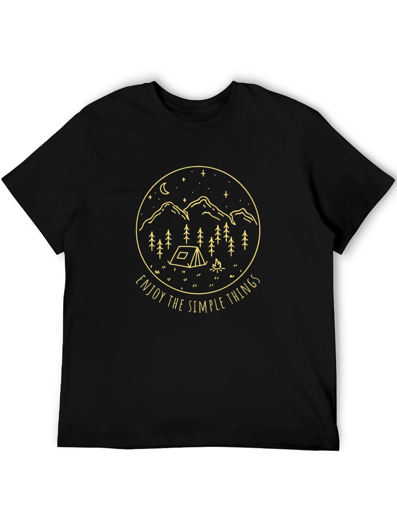 Enjoy The Simple Things Camping T-Shirt