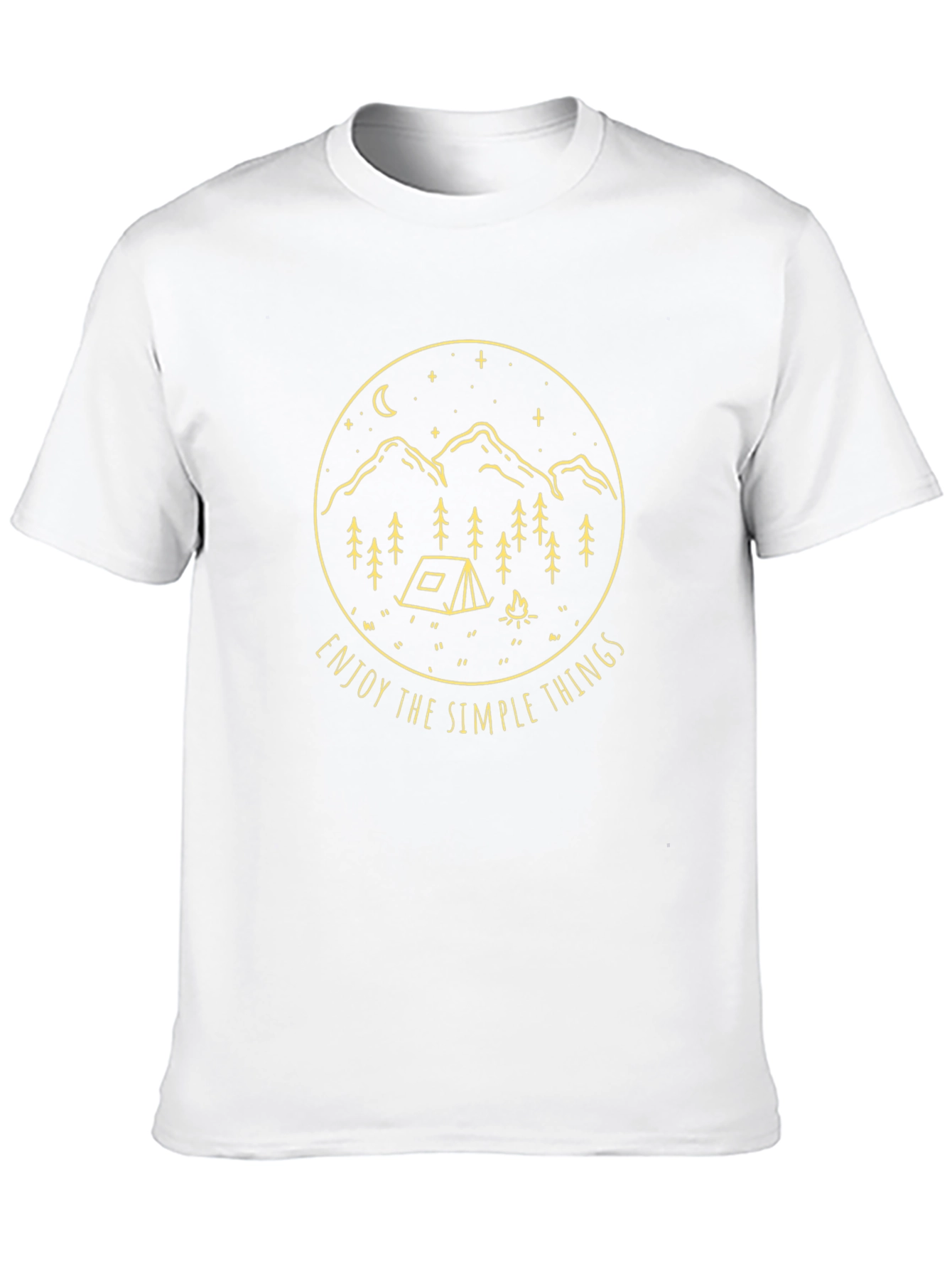 Enjoy The Simple Things Camping T-Shirt