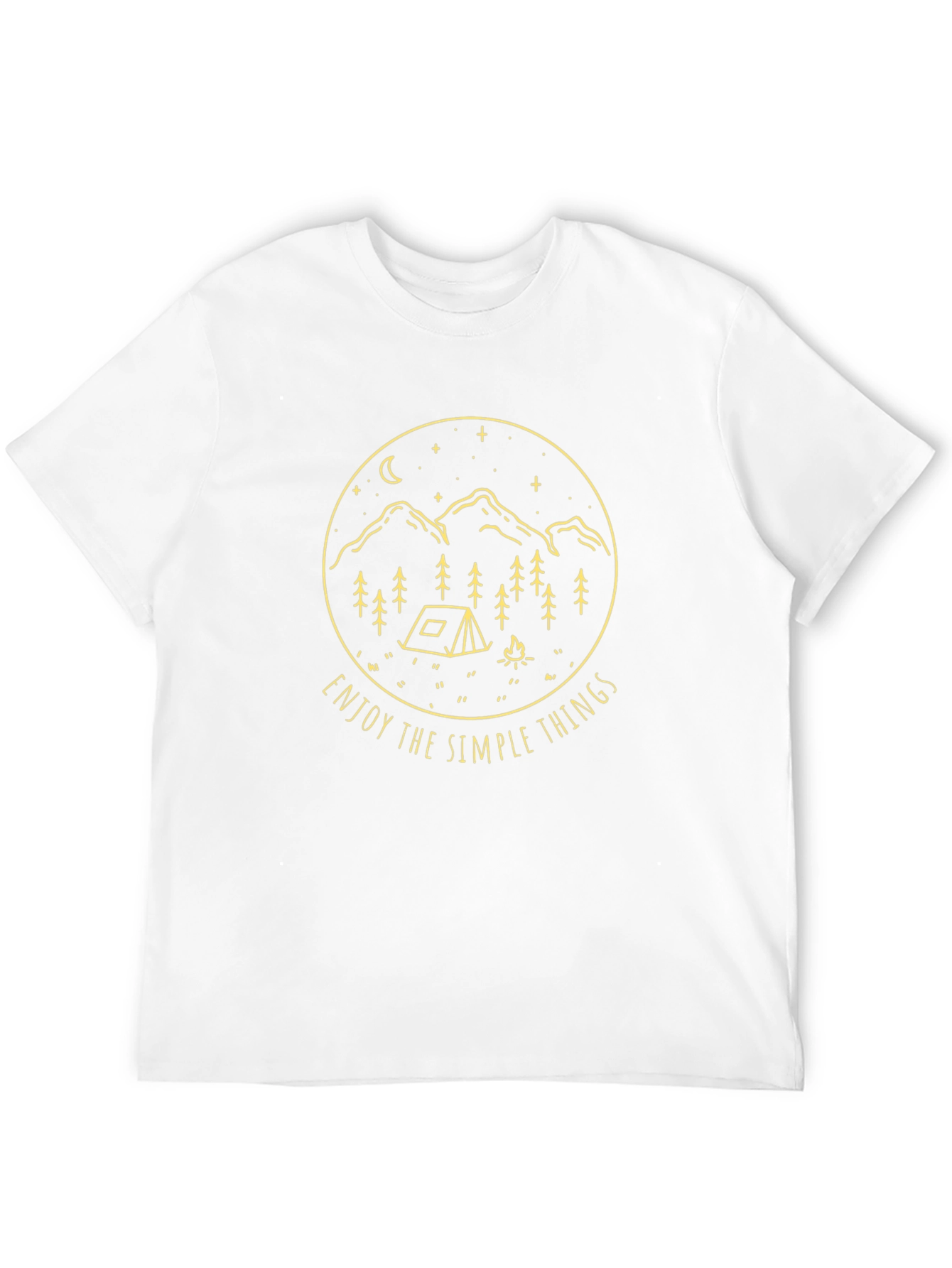 Enjoy The Simple Things Camping T-Shirt