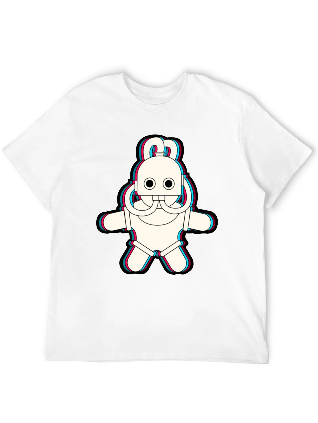 Diver Cartoon Black T-Shirt