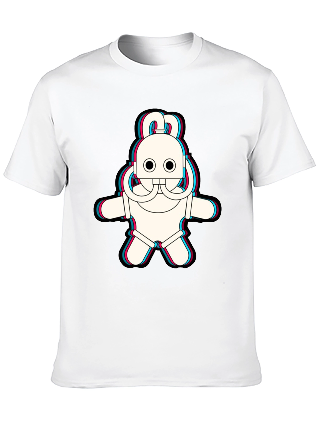 Diver Cartoon Black T-Shirt
