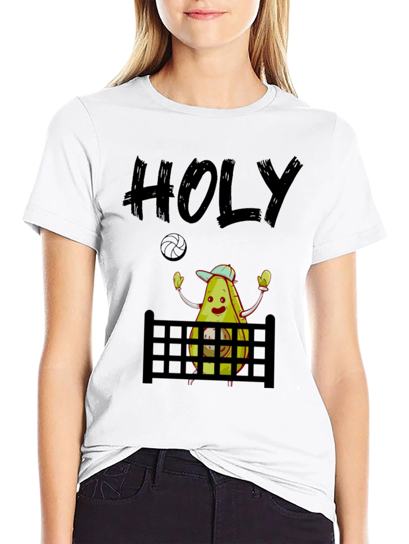 Holy Guacamole Volleyball T-Shirt