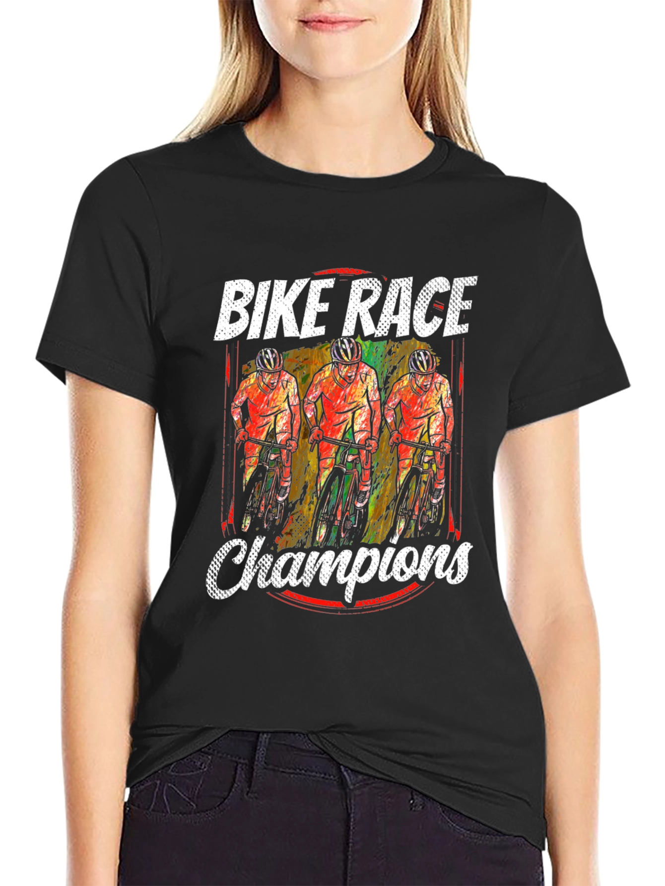 Bike Race Champions Graphic T-Shirt