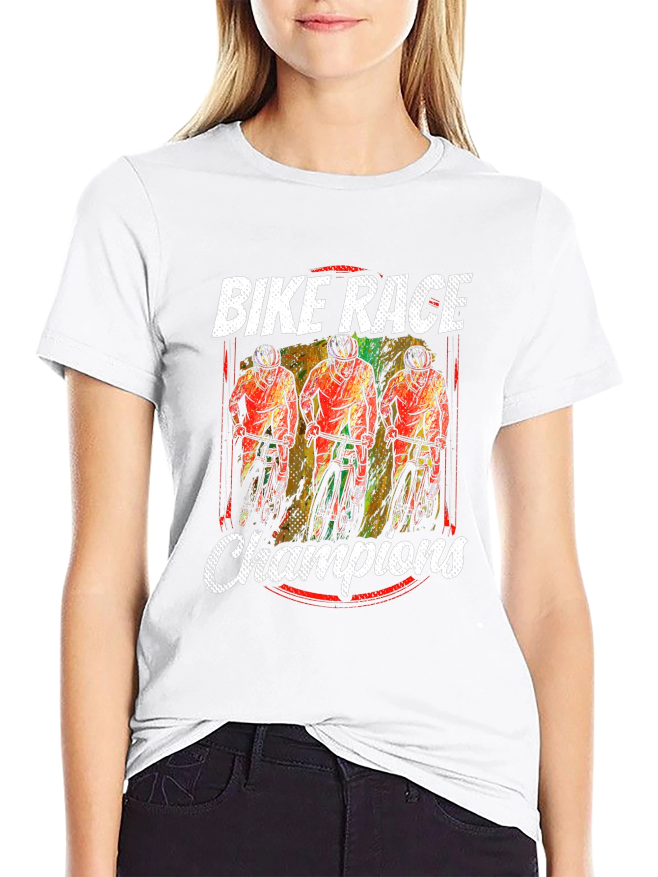 Bike Race Champions Graphic T-Shirt