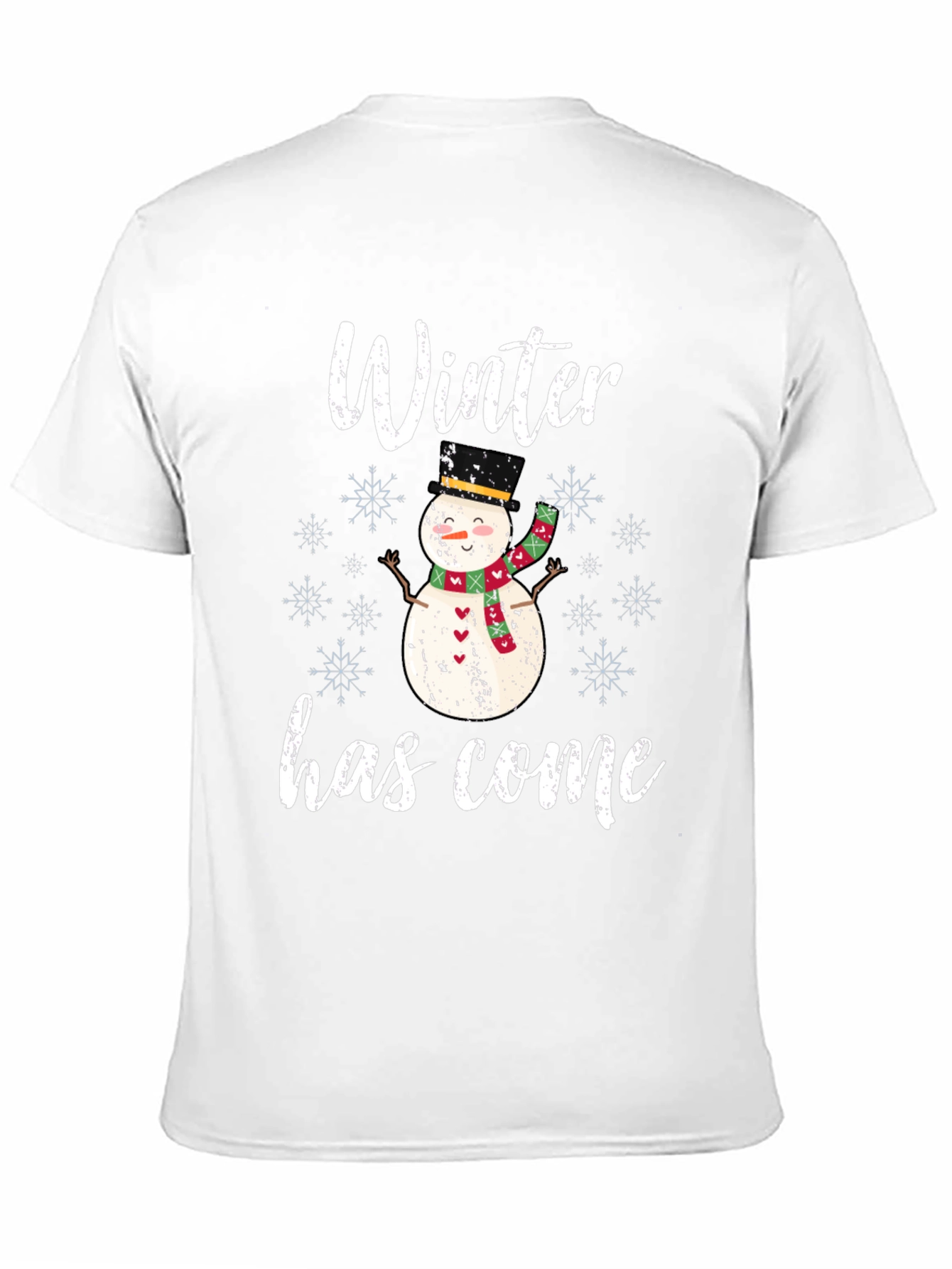 Winter Snowman Graphic Tee